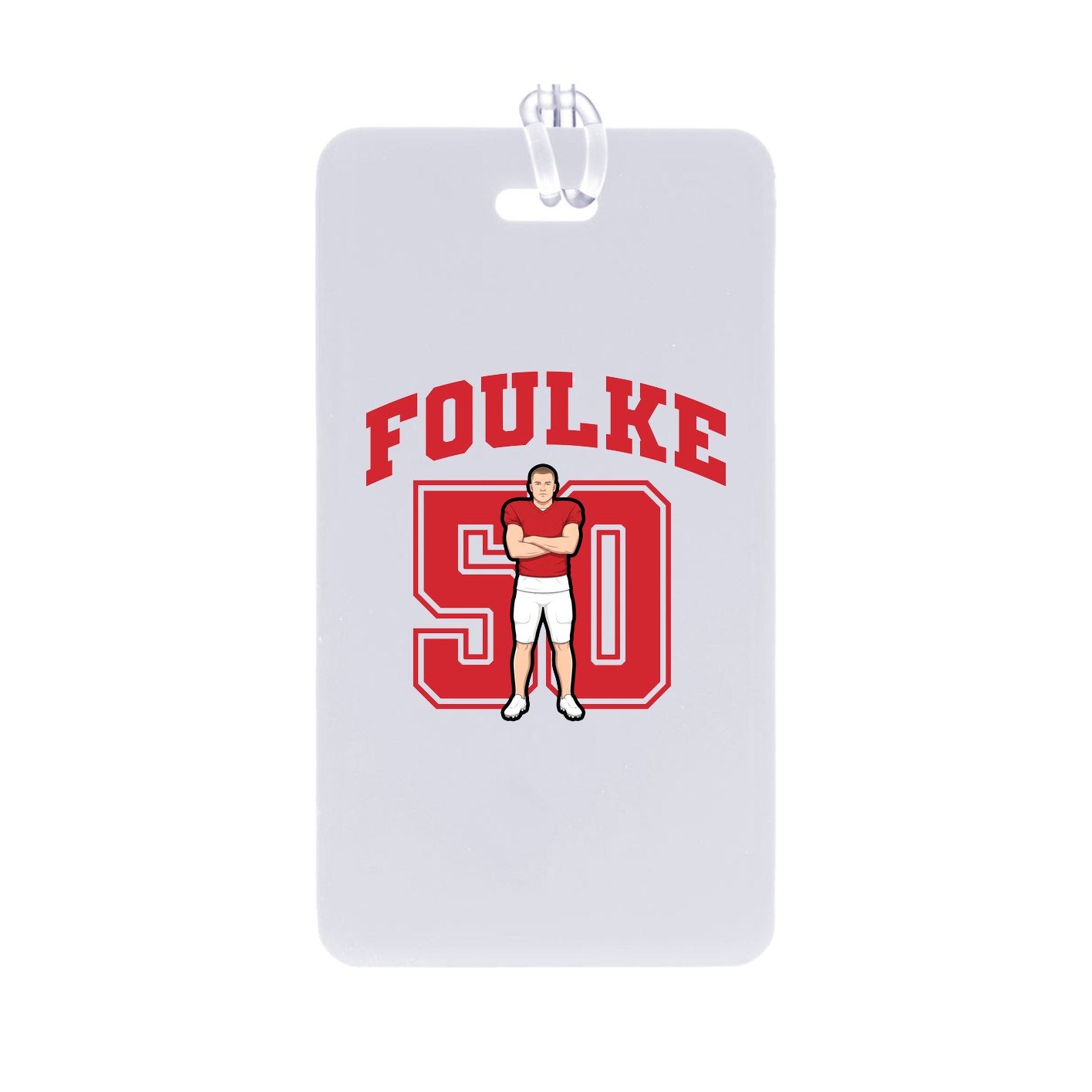 Bag Tag — Number in Classic