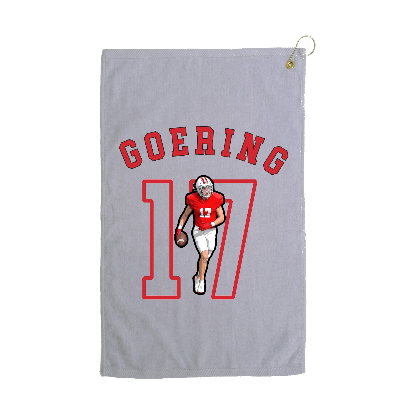 Golf Towel — Shirsey Arch in Grey