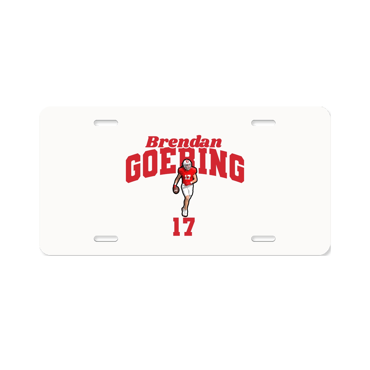 License Plate — Signature Arch in Classic