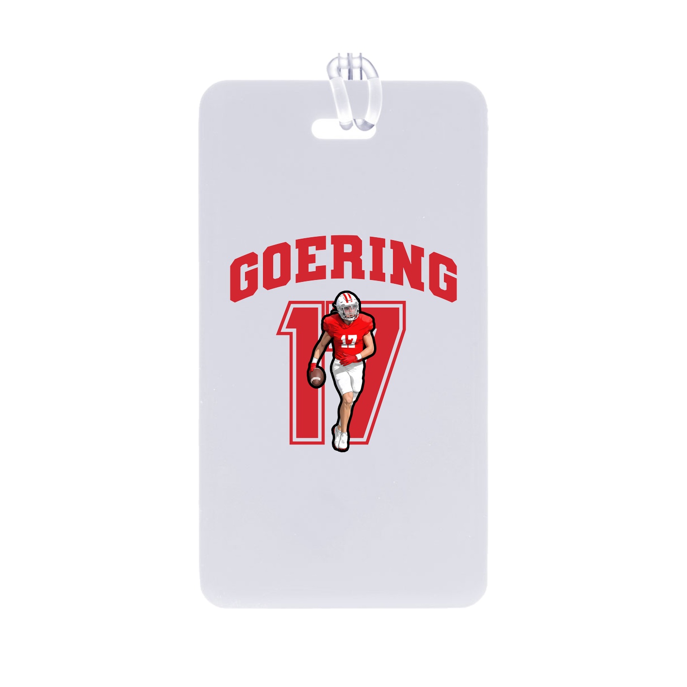 Bag Tag — Number in Classic