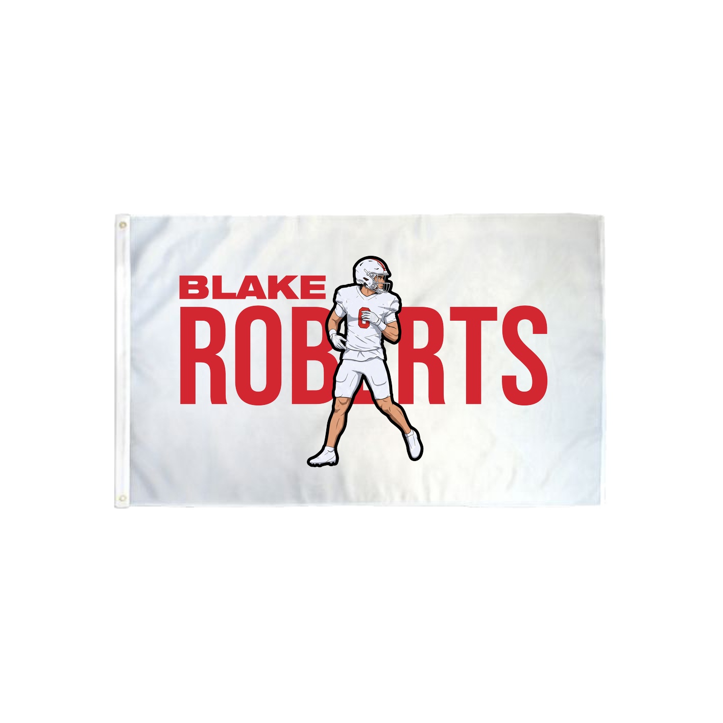 3x5 Flag — Player Name in Classic
