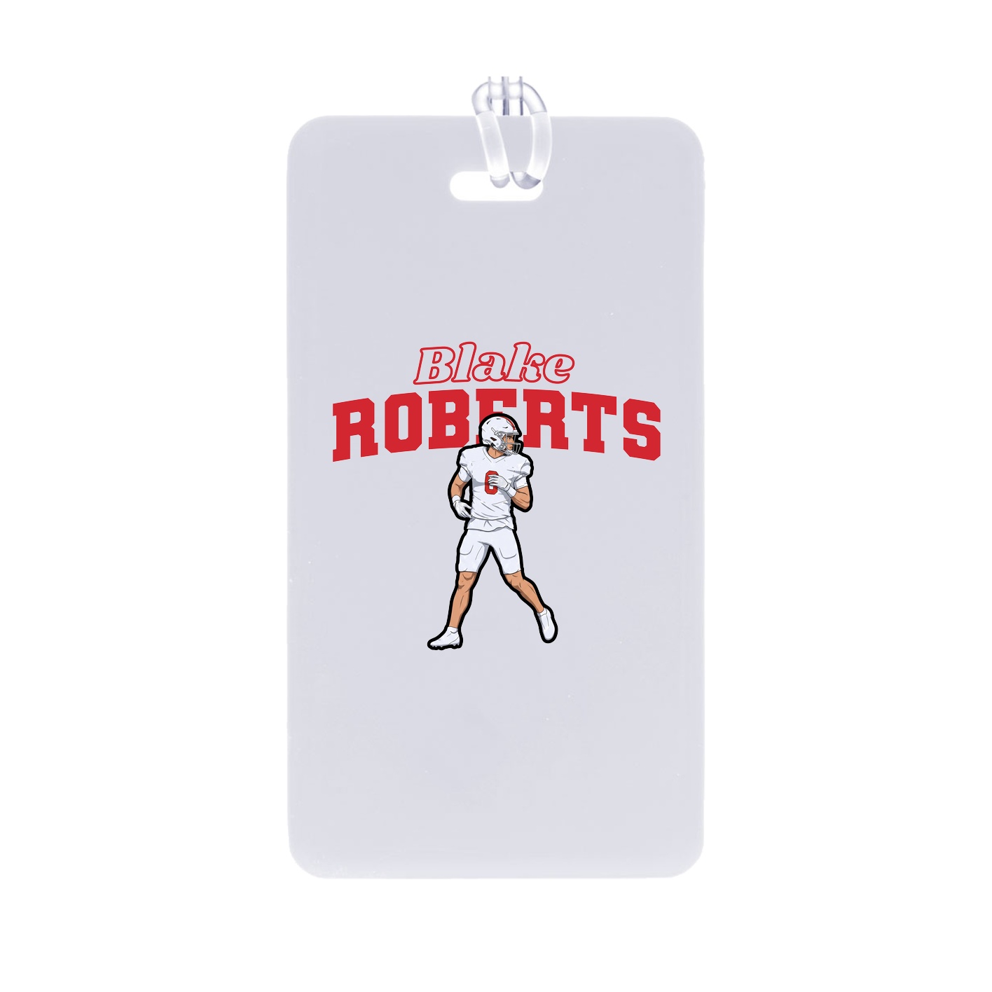 Bag Tag — Name Arch in Classic