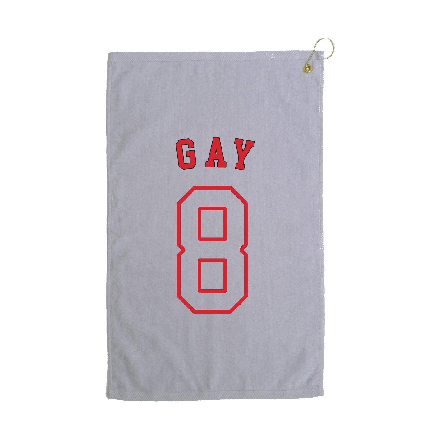 Golf Towel — Shirsey Arch in Grey