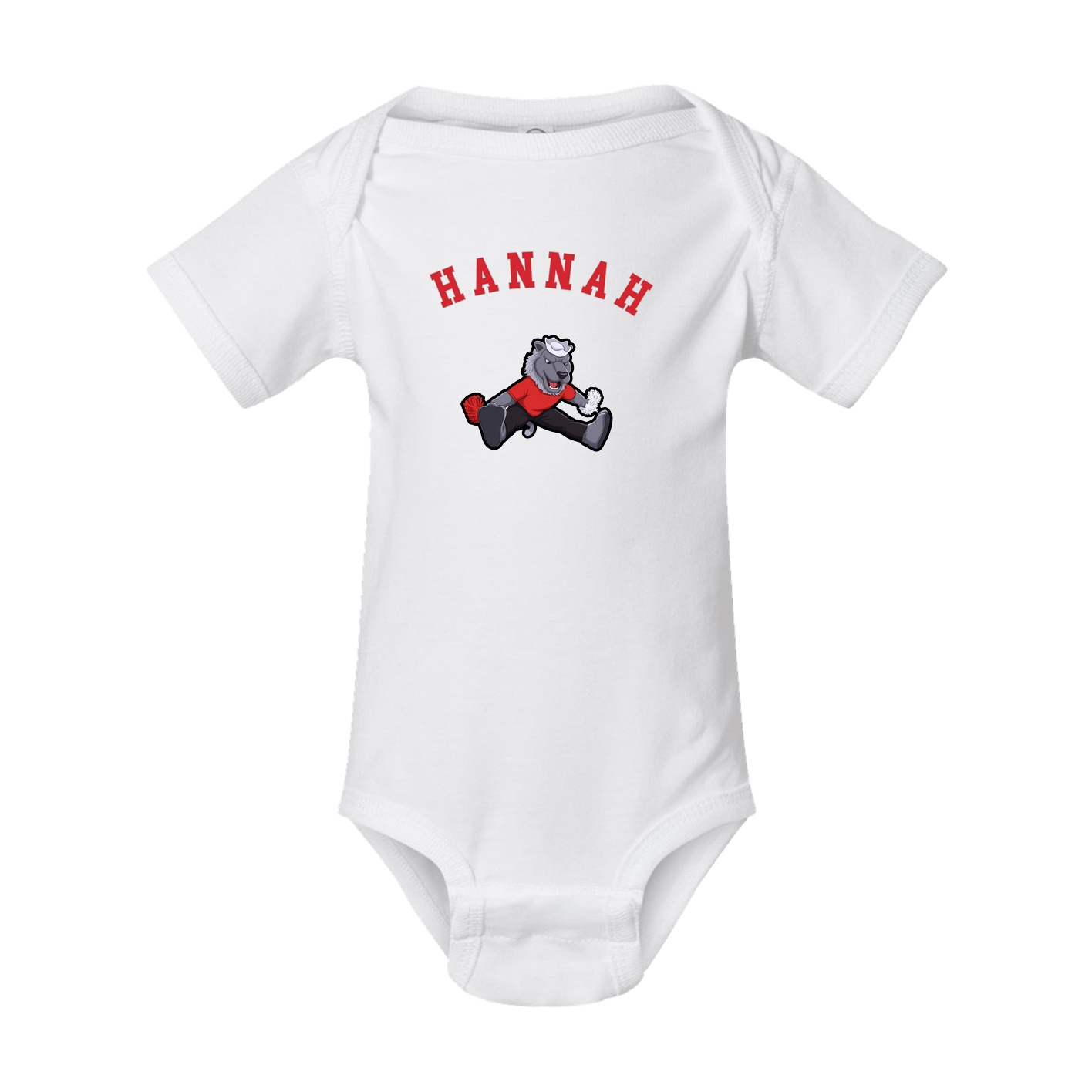 Baby Onesie — Shirsey Arch in White