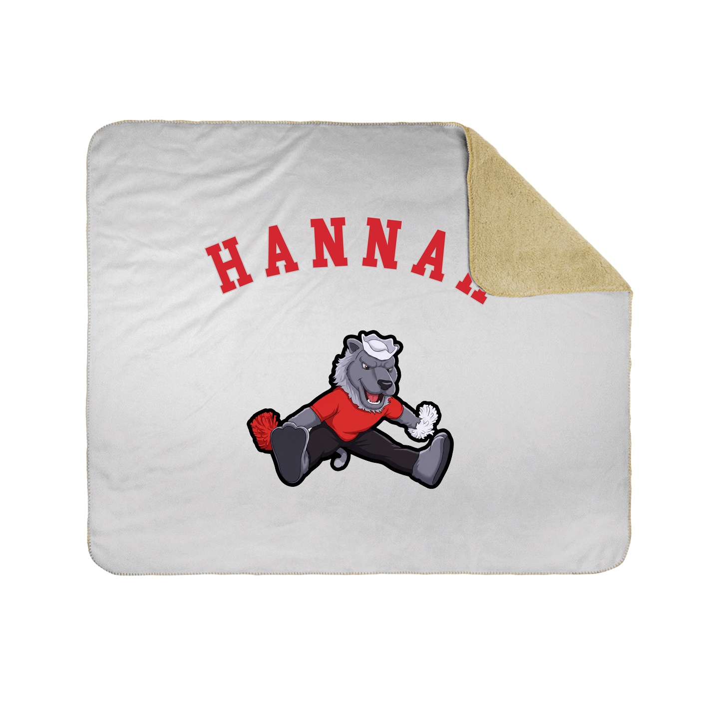 Throw Blanket — Shirsey Arch in White