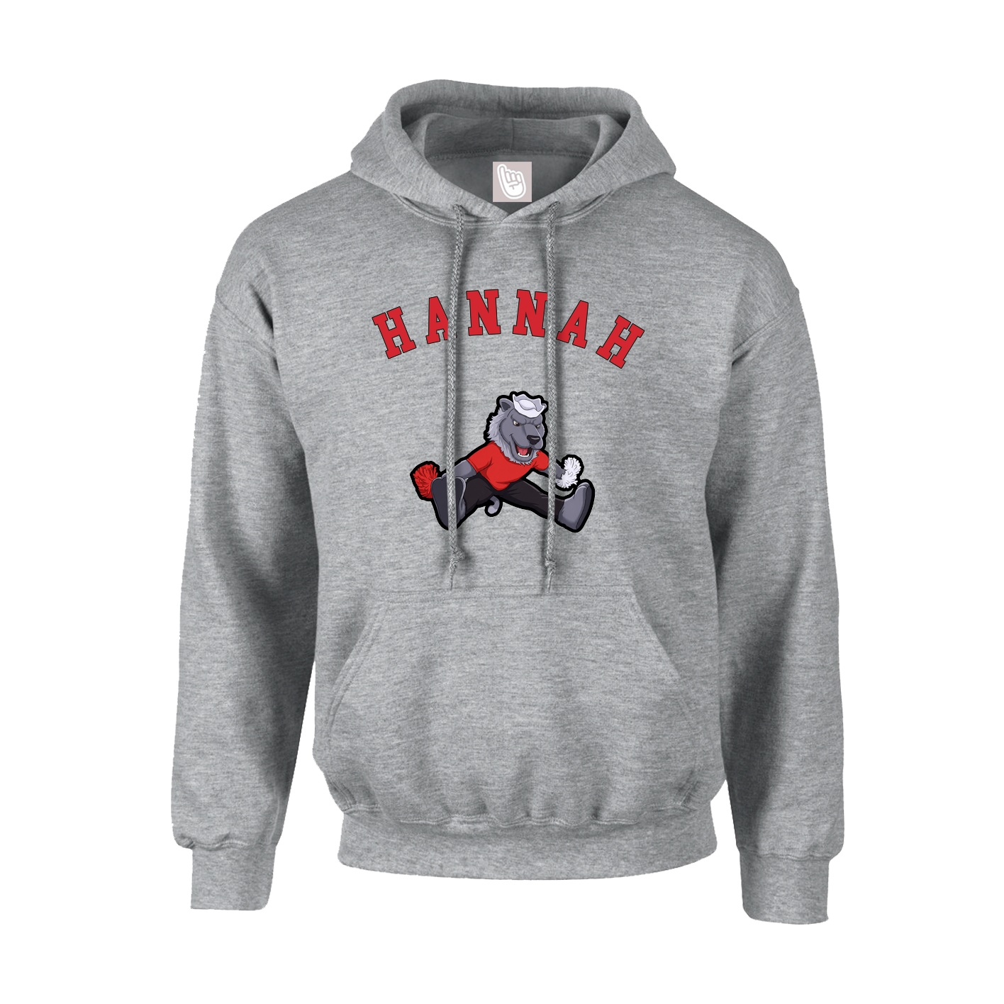 Youth Hoodie — Shirsey Arch in Grey