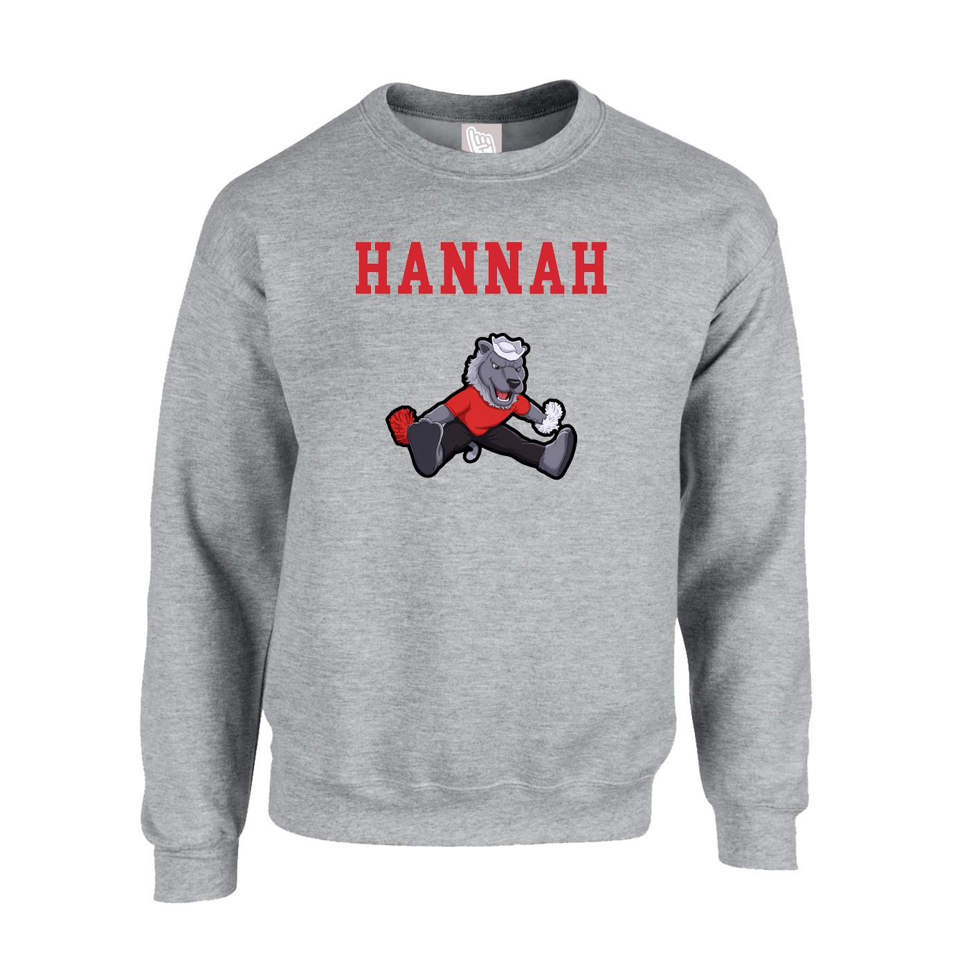 Fleece Crew — Shirsey in Grey