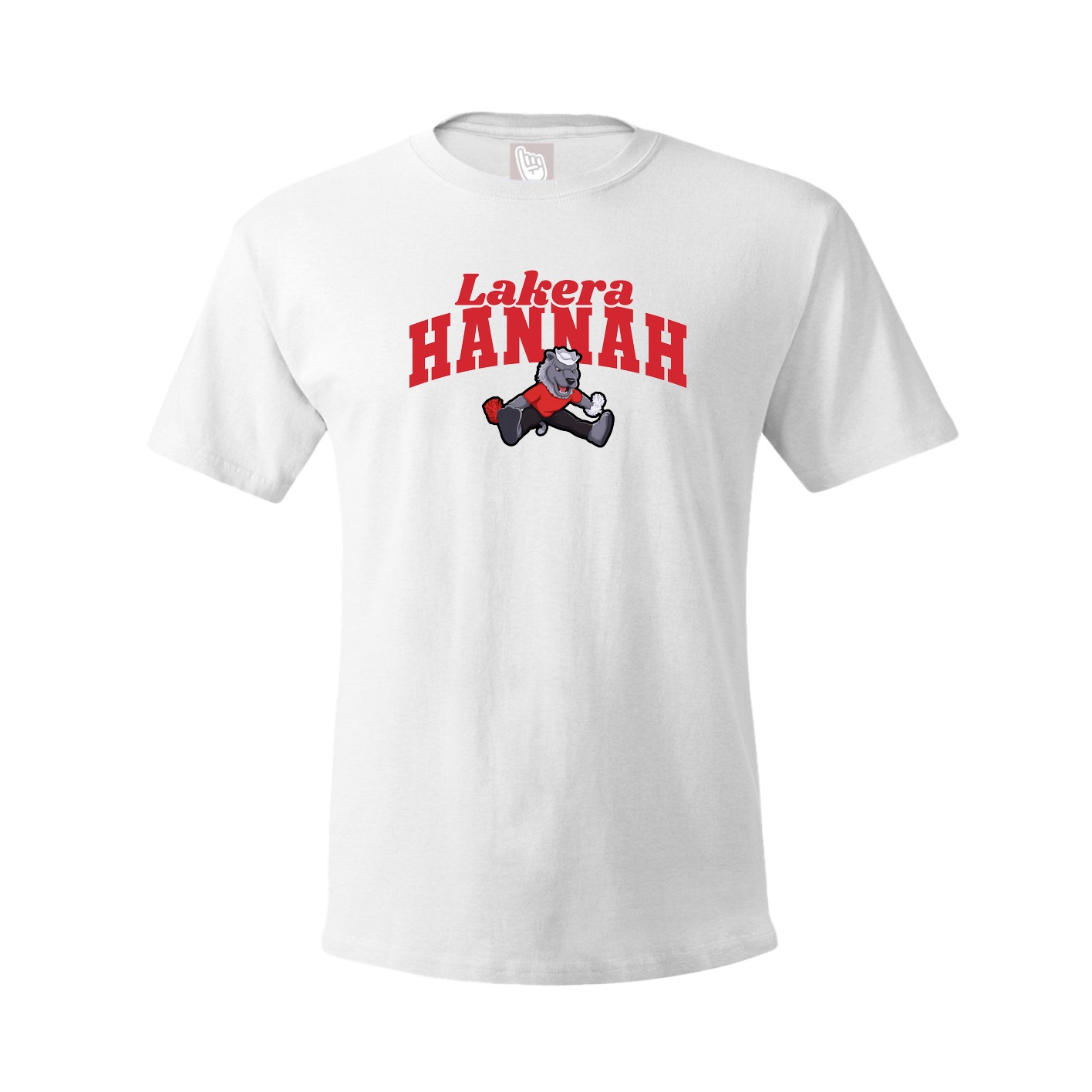 Youth Tee — Signature Arch in White