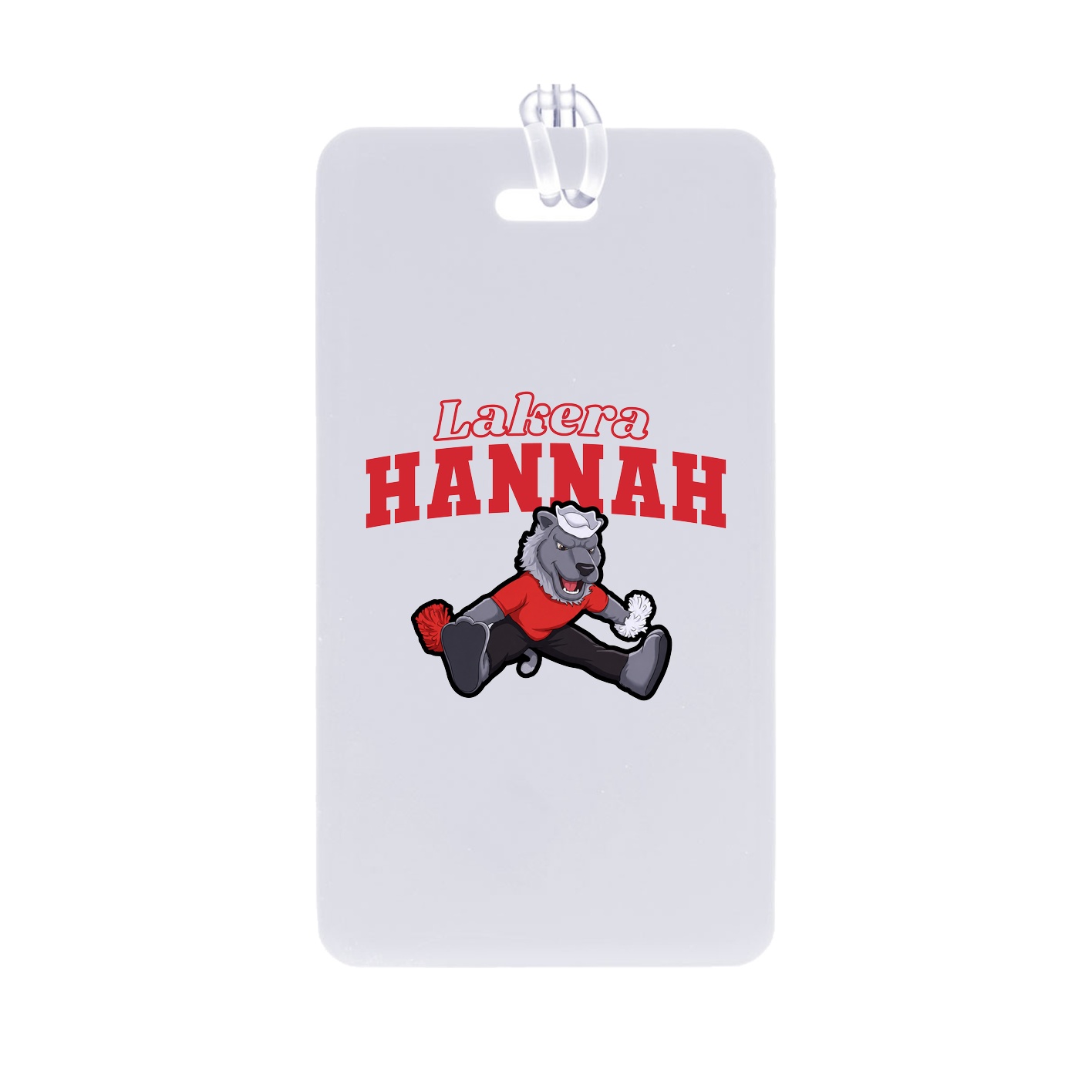 Bag Tag — Name Arch in Classic