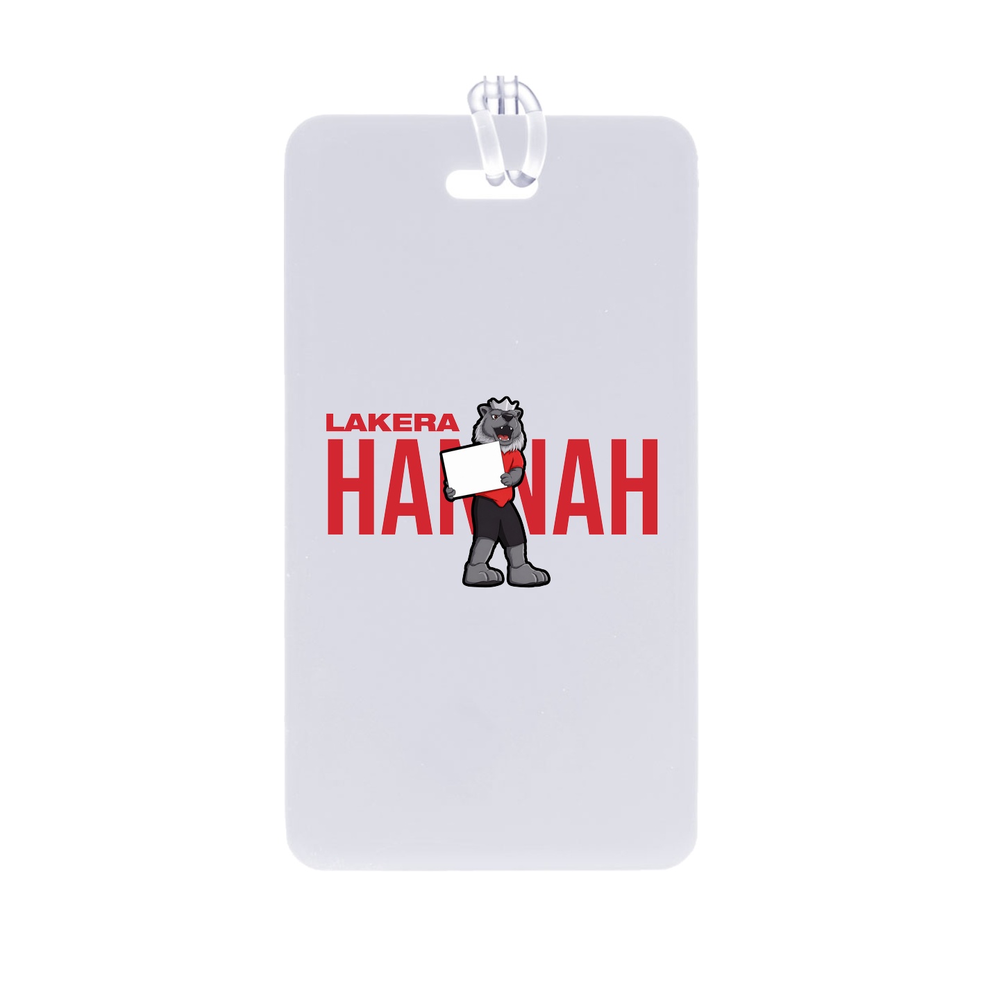 Bag Tag — Player Name in Classic