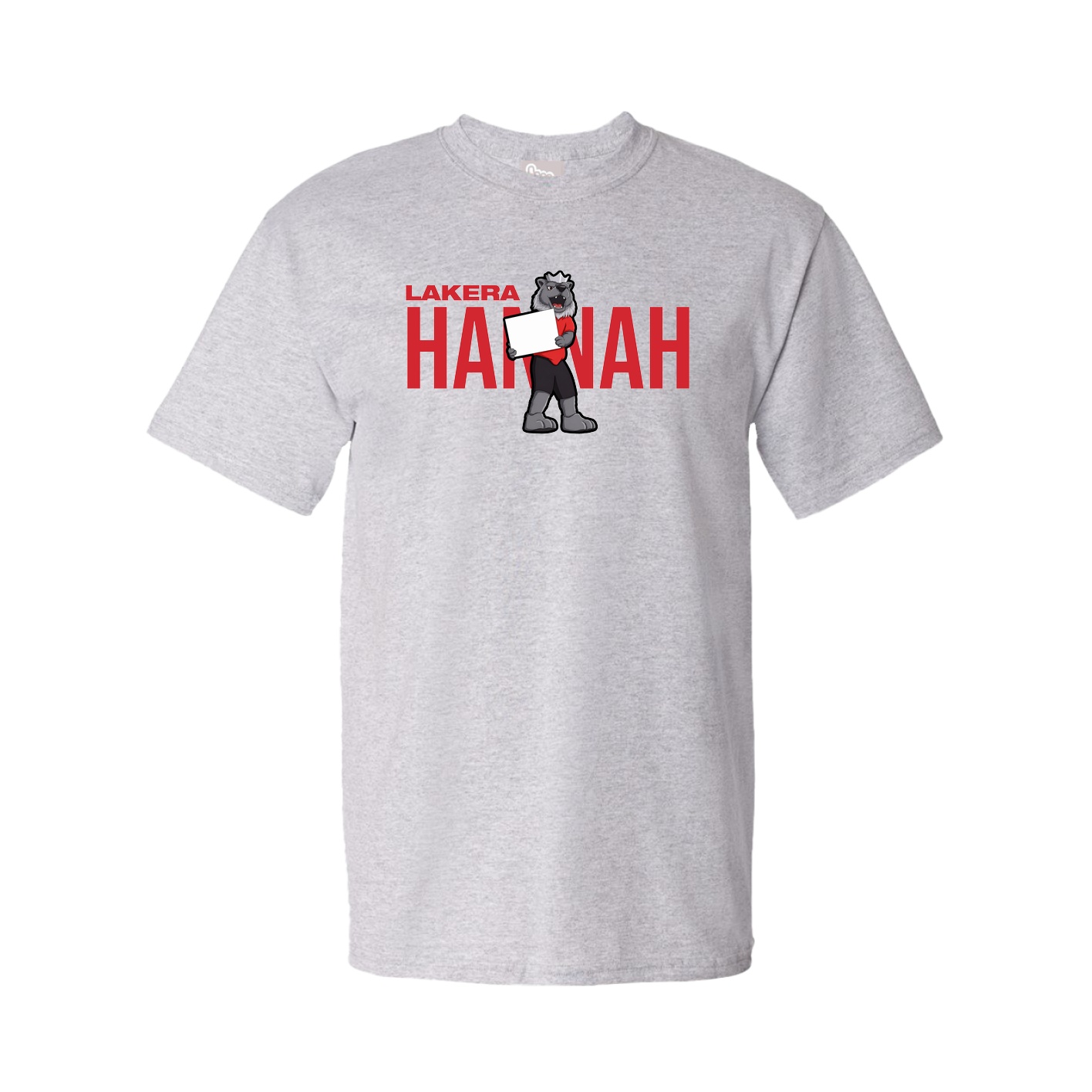 Tee — Player Name in Grey