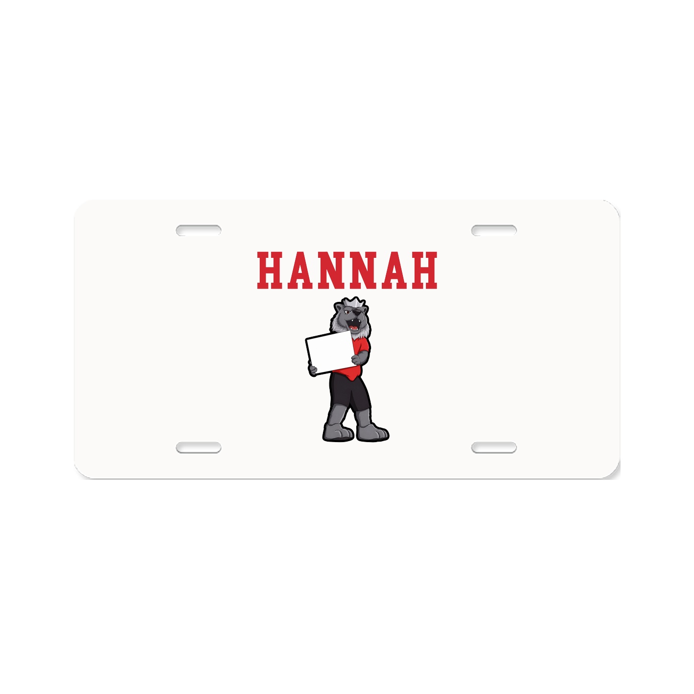 License Plate — Shirsey in Classic