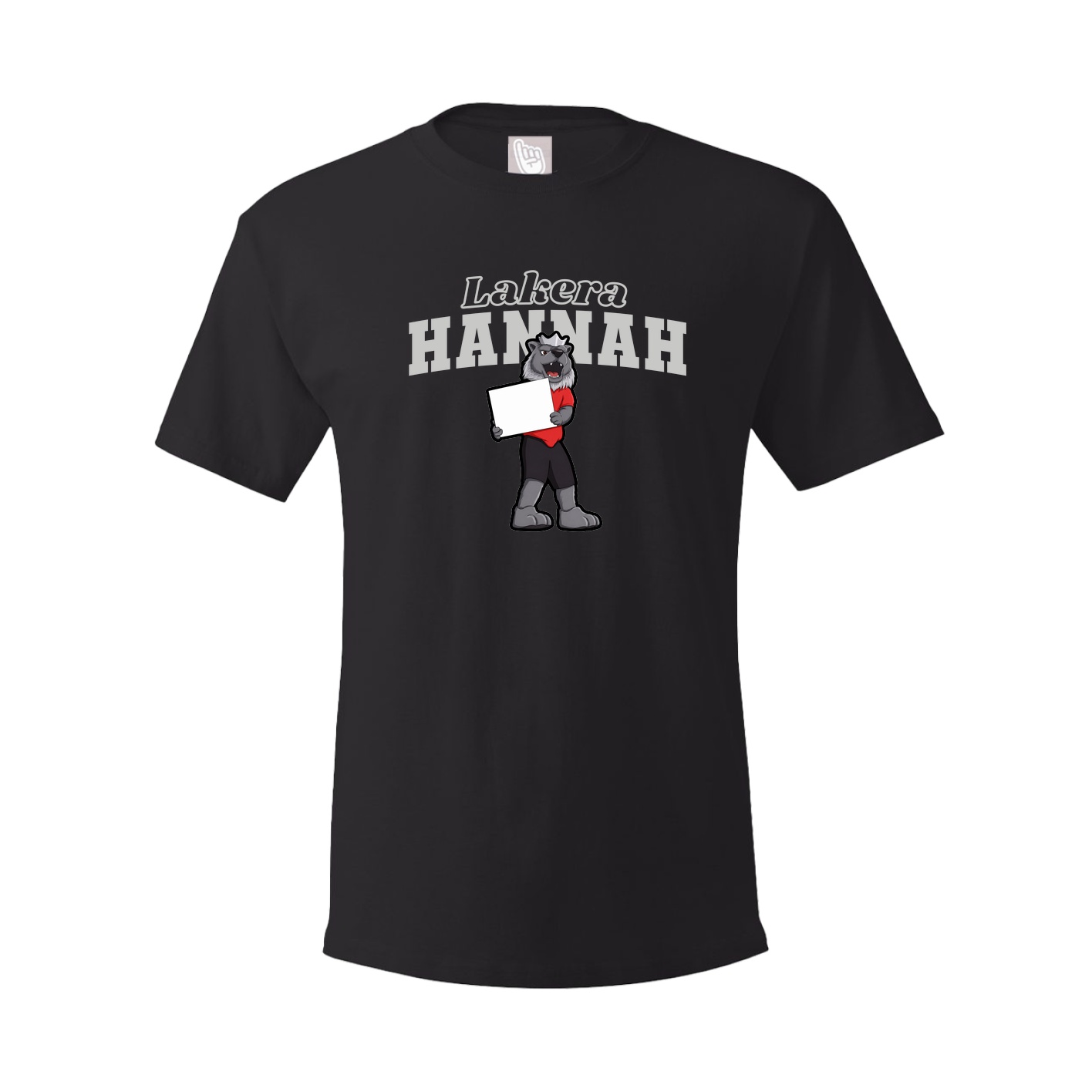 Tee — Name Arch in Black