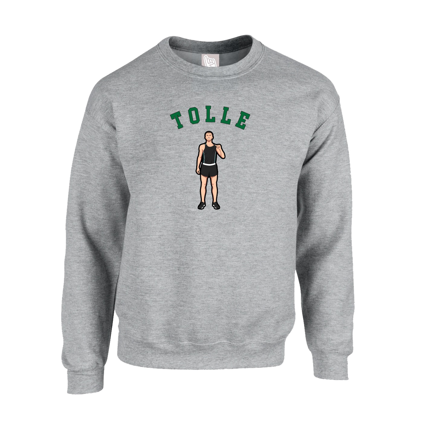 Fleece Crew — Shirsey Arch in Grey