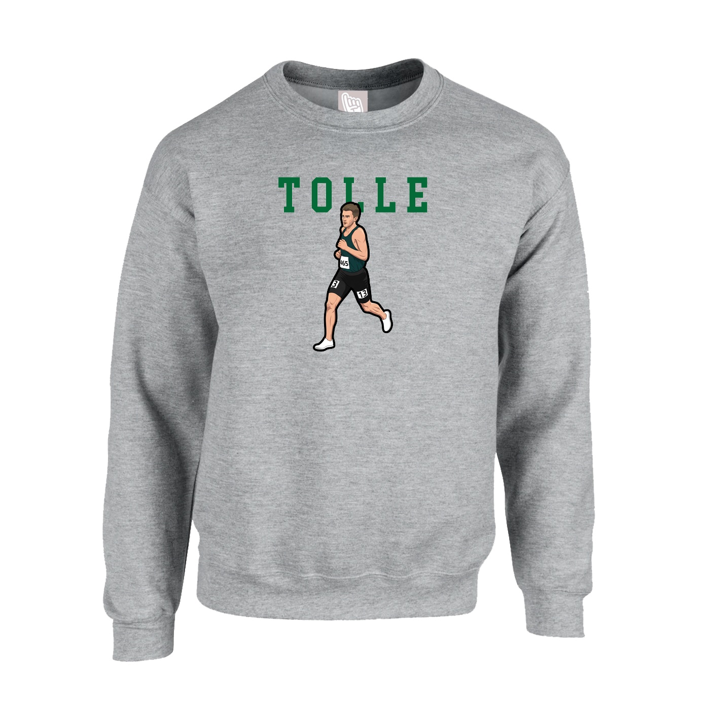 Fleece Crew — Shirsey in Grey