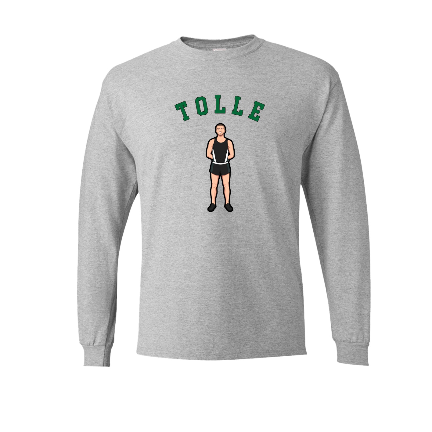 Long Sleeve Tee — Shirsey Arch in Grey