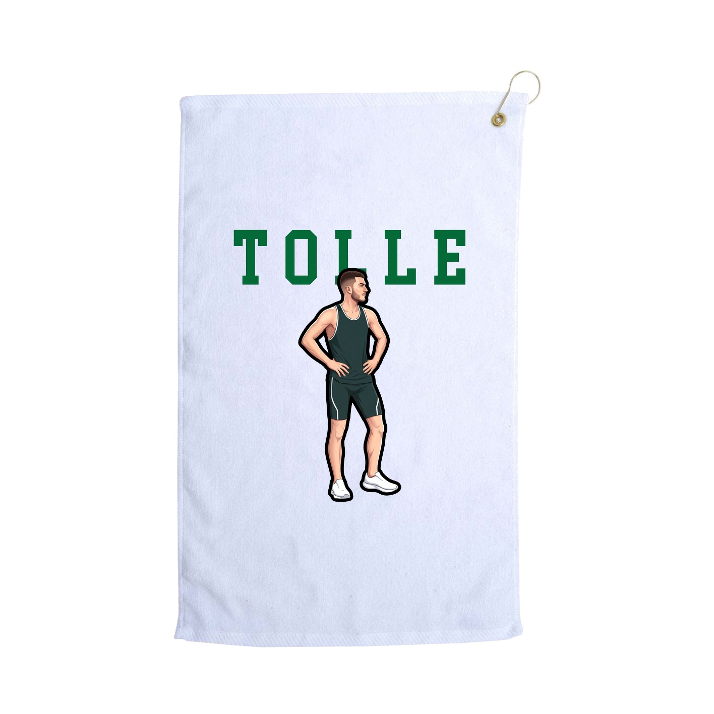 Golf Towel — Shirsey in White