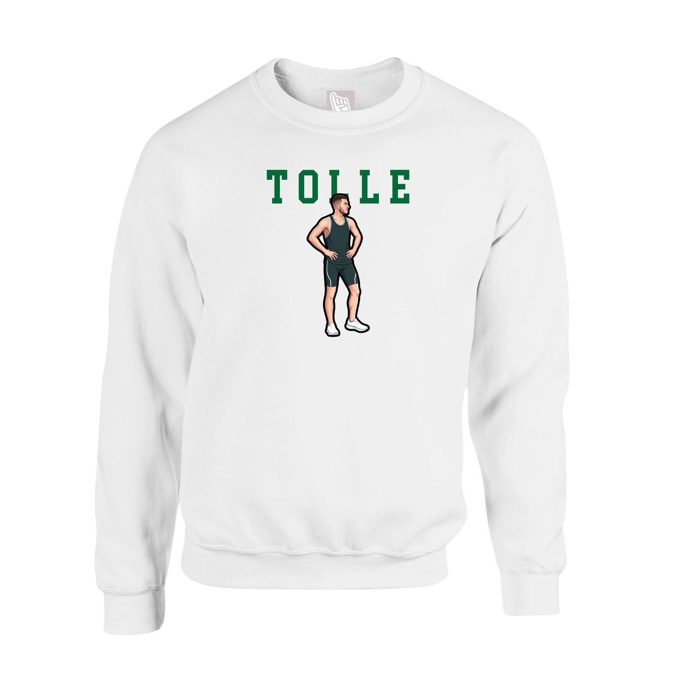 Fleece Crew — Shirsey in White