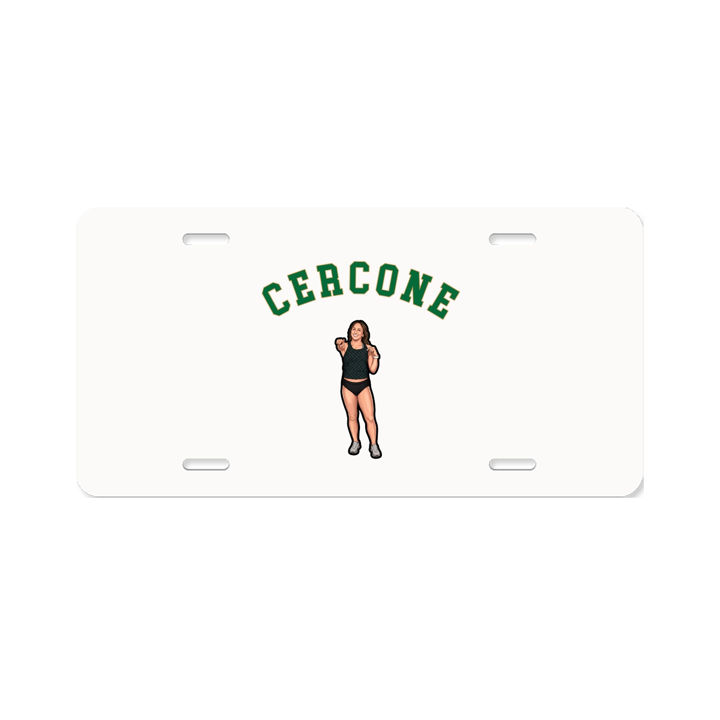 License Plate — Shirsey Arch in Classic