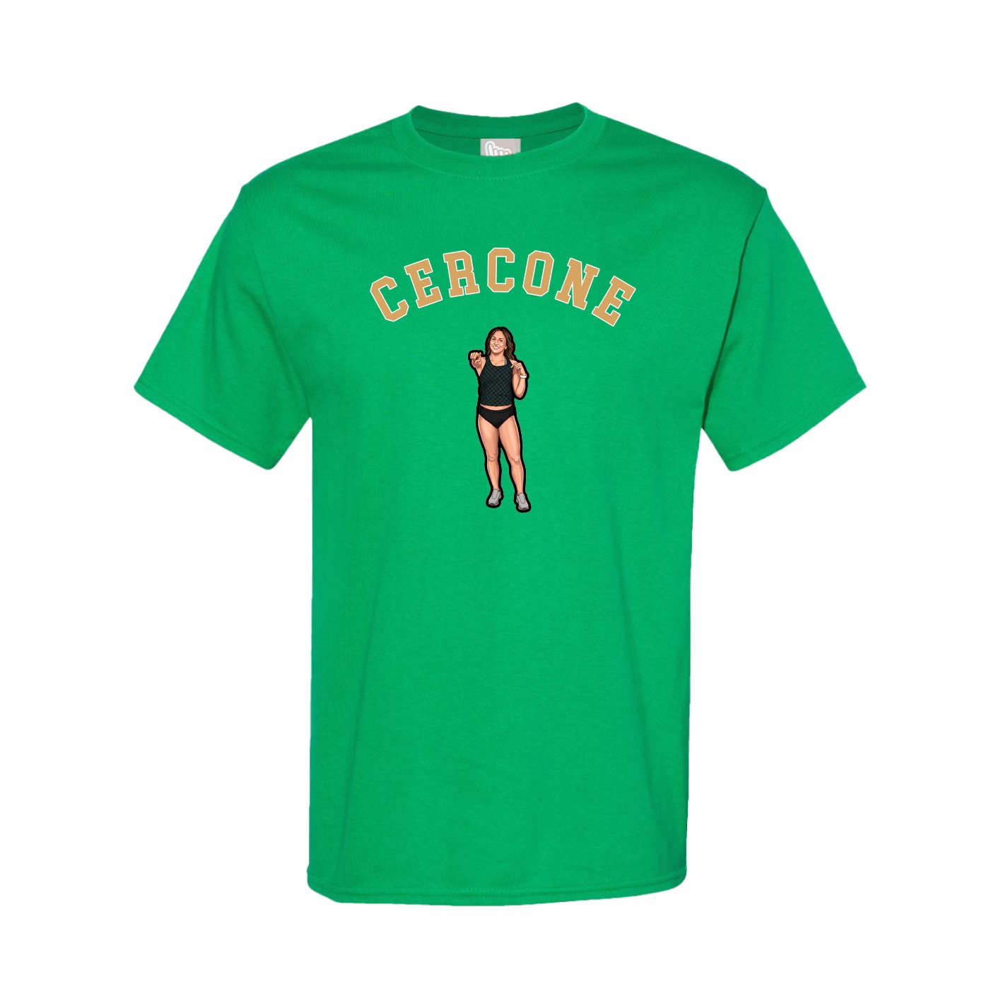 Youth Tee — Shirsey Arch in Green