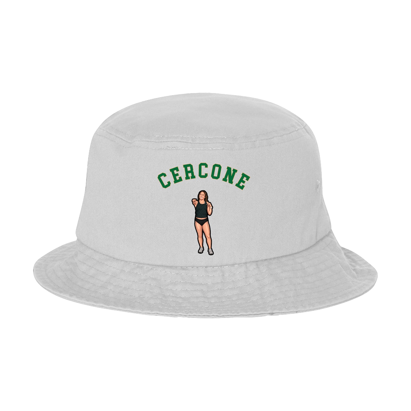 Bucket Cap — Shirsey Arch in White
