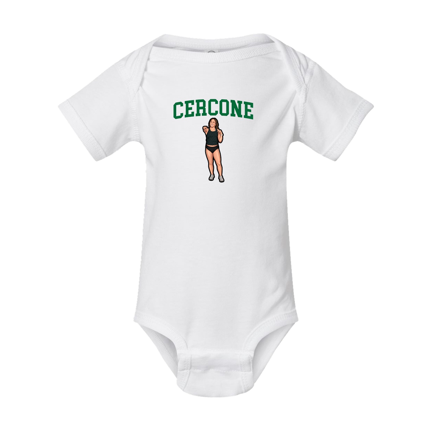 Baby Onesie — Shirsey in White