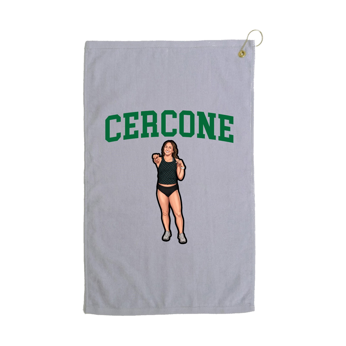 Golf Towel — Shirsey in Grey