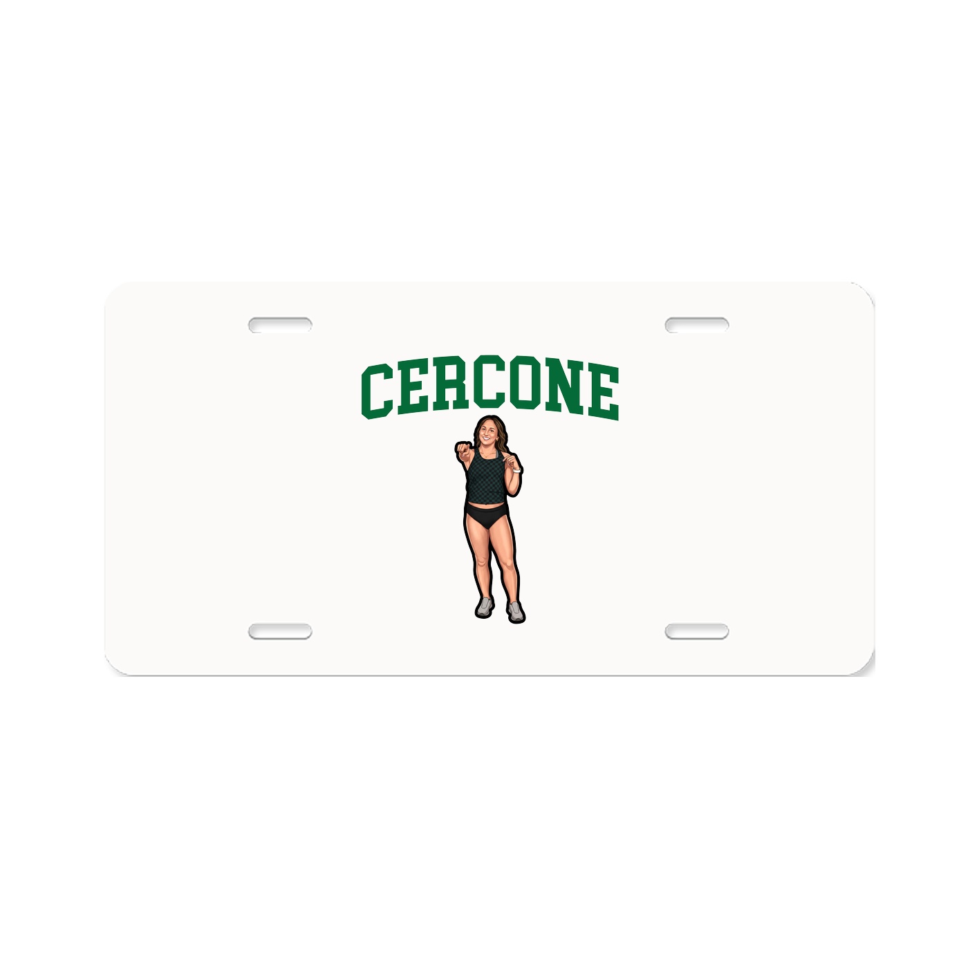 License Plate — Shirsey in Classic