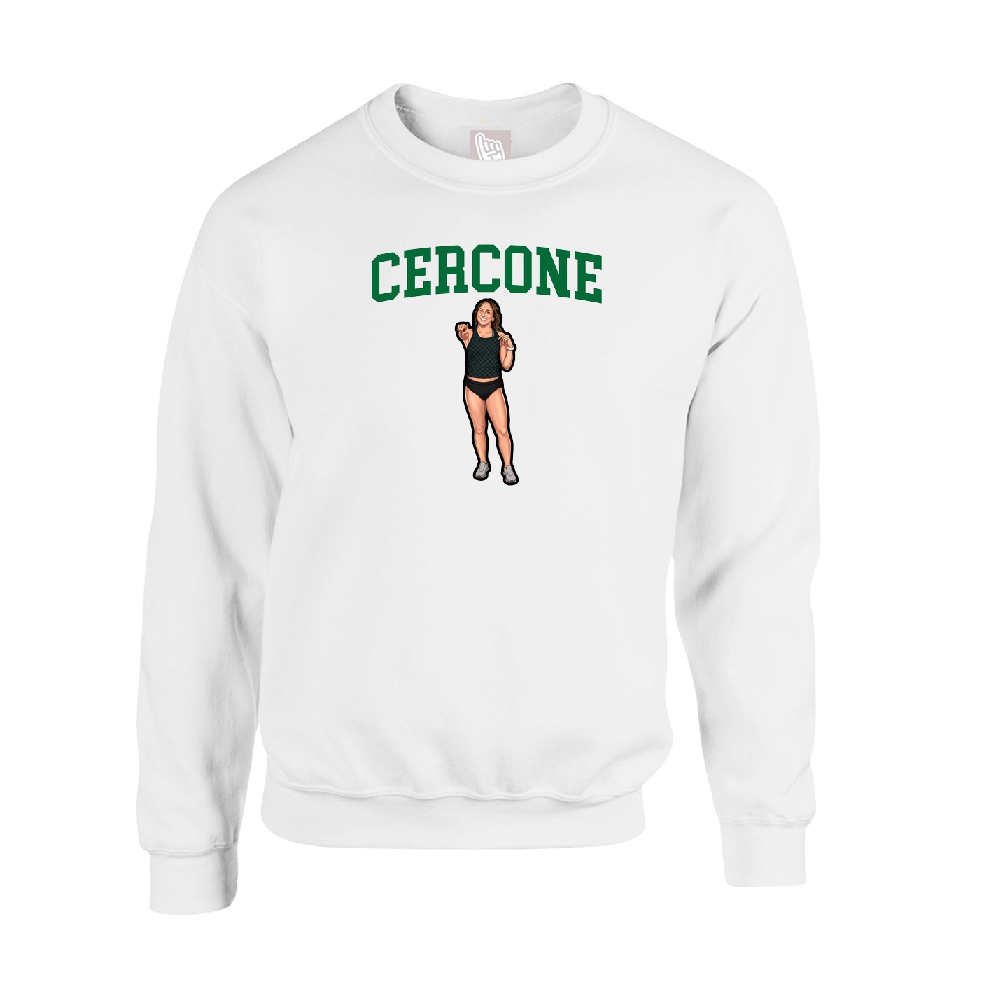 Fleece Crew — Shirsey in White