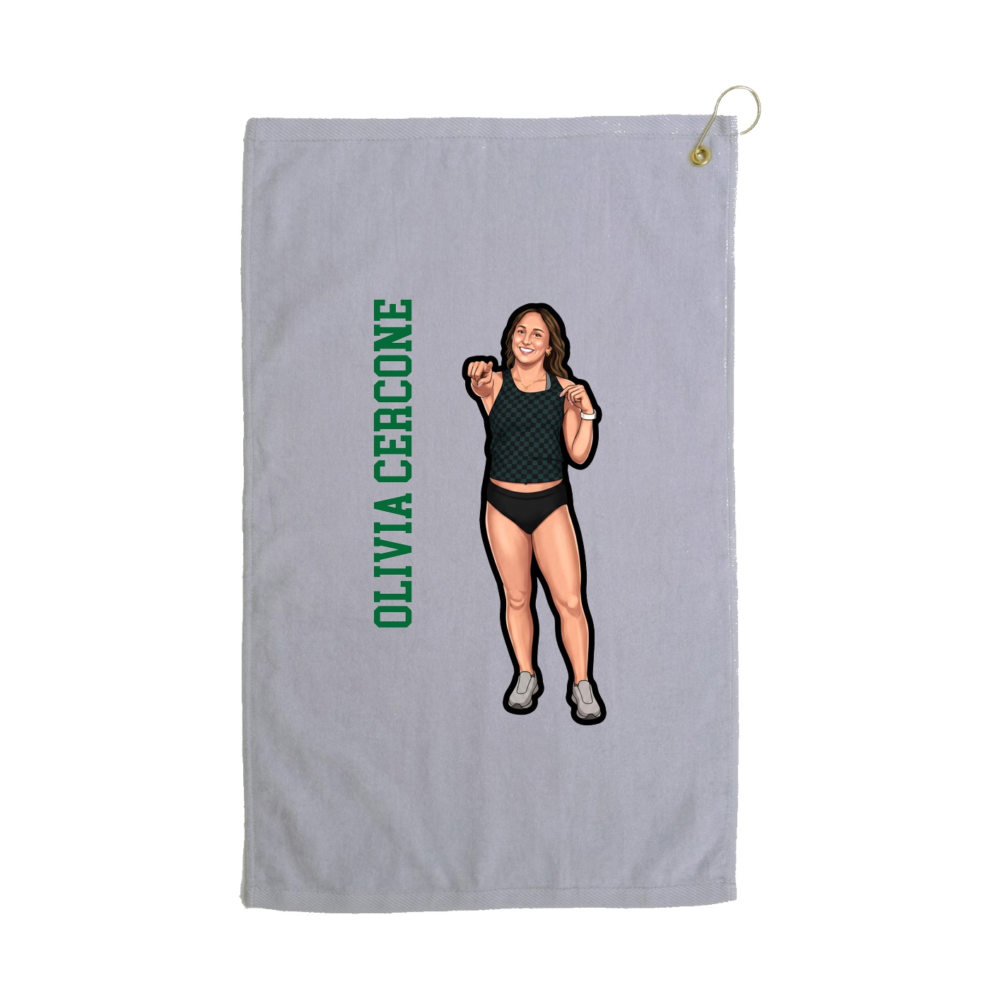 Terry Velour Golf Towel