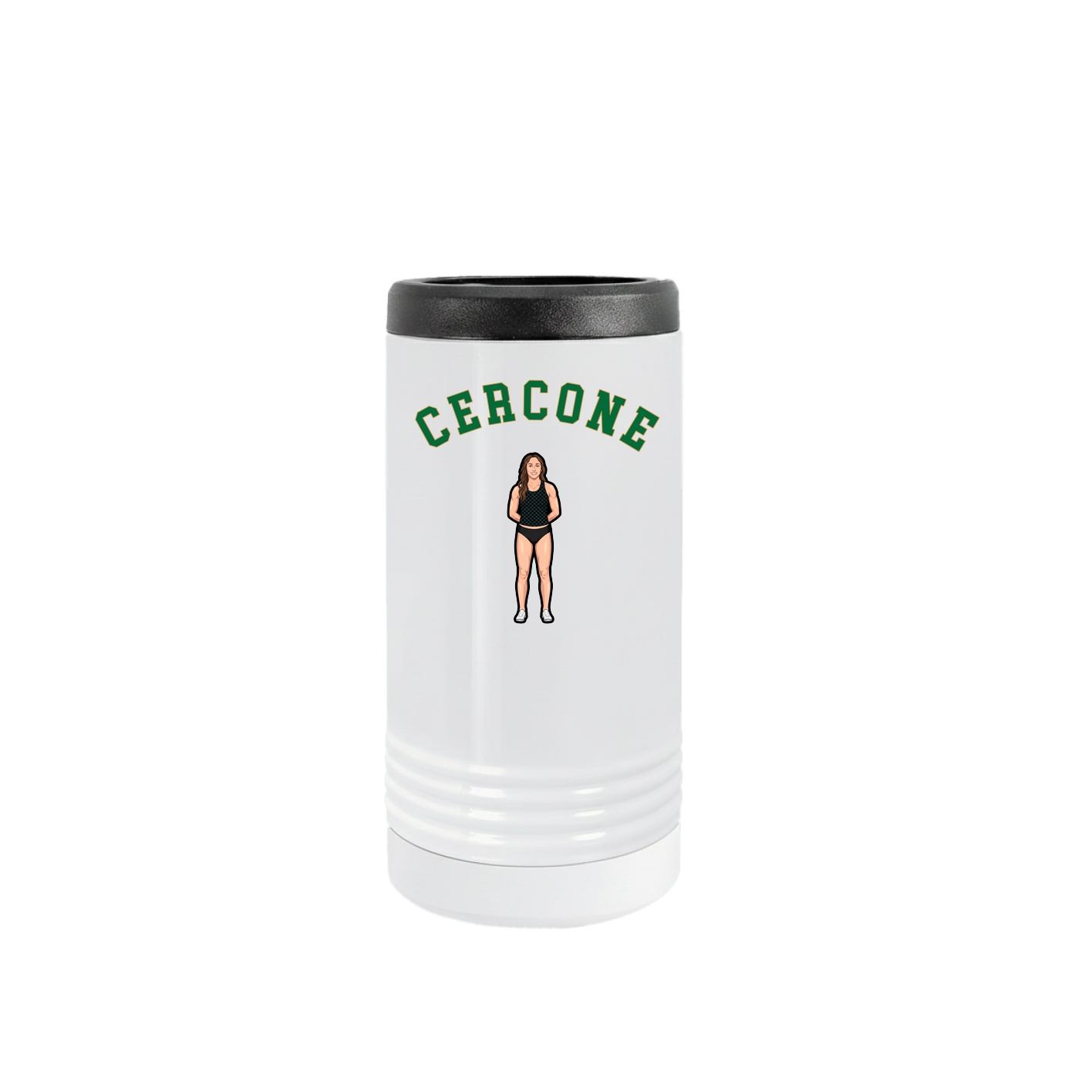 Slim Beverage Holder — Shirsey Arch in White