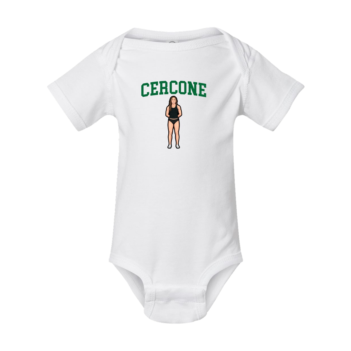 Baby Onesie — Shirsey in White