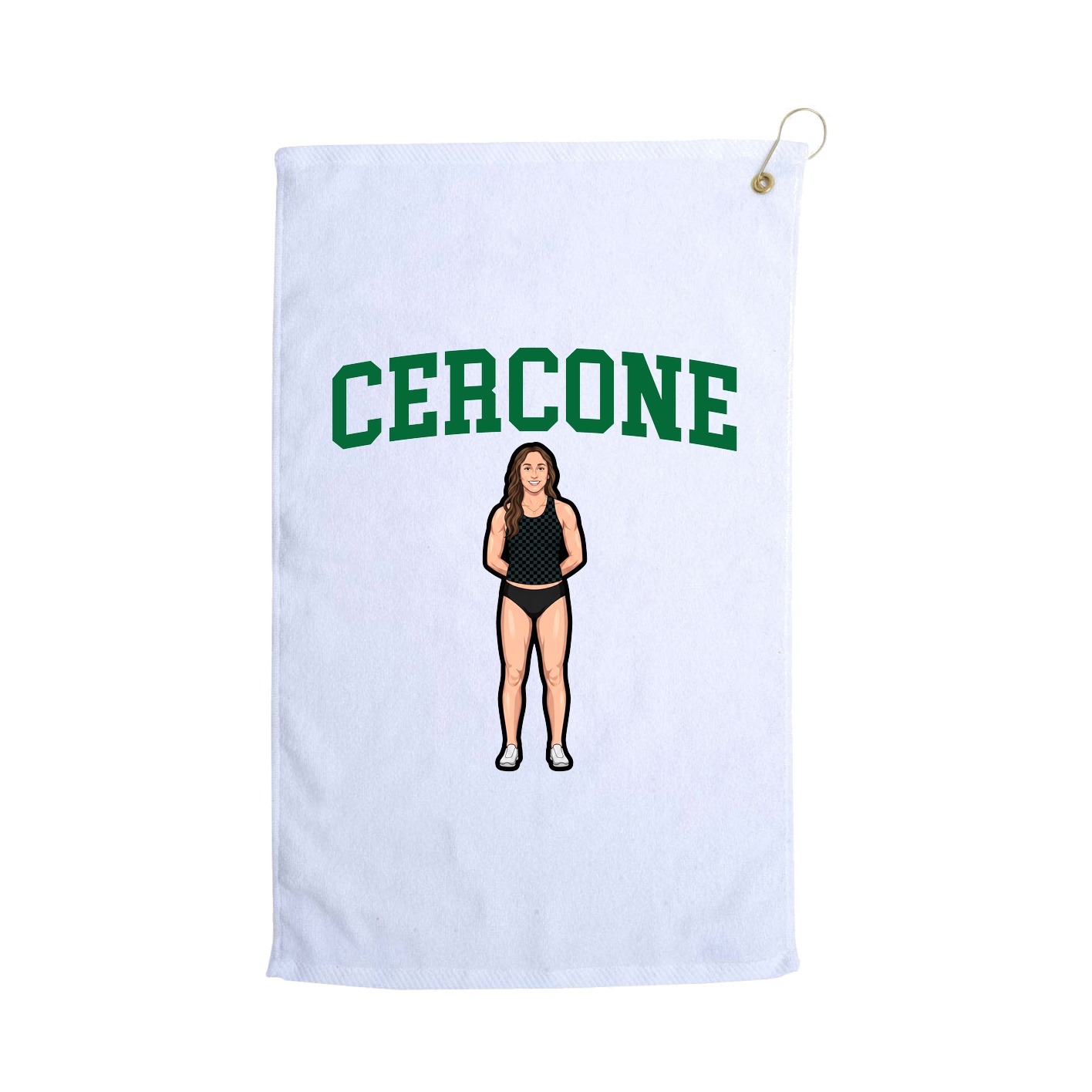 Golf Towel — Shirsey in White