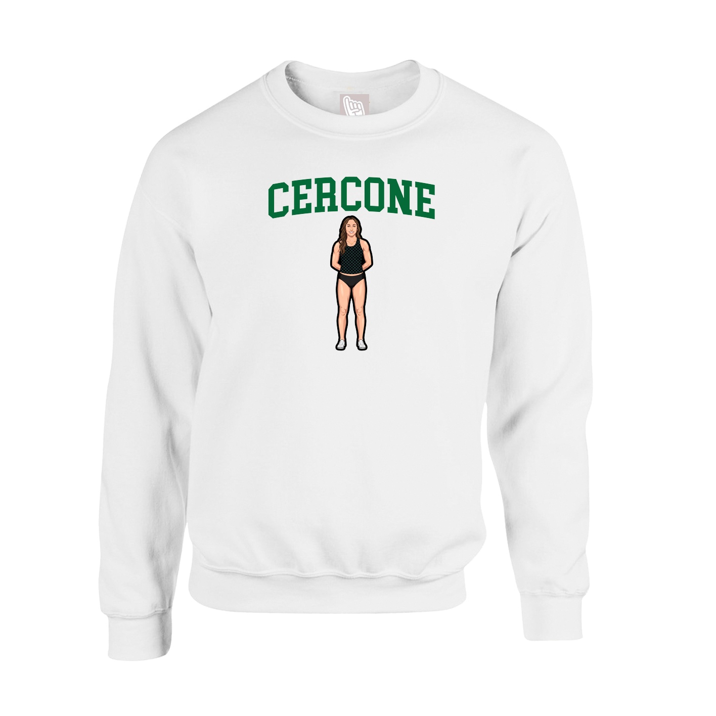 Fleece Crew — Shirsey in White