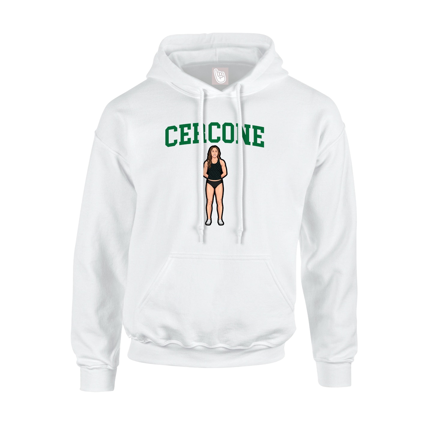 Youth Hoodie — Shirsey in White