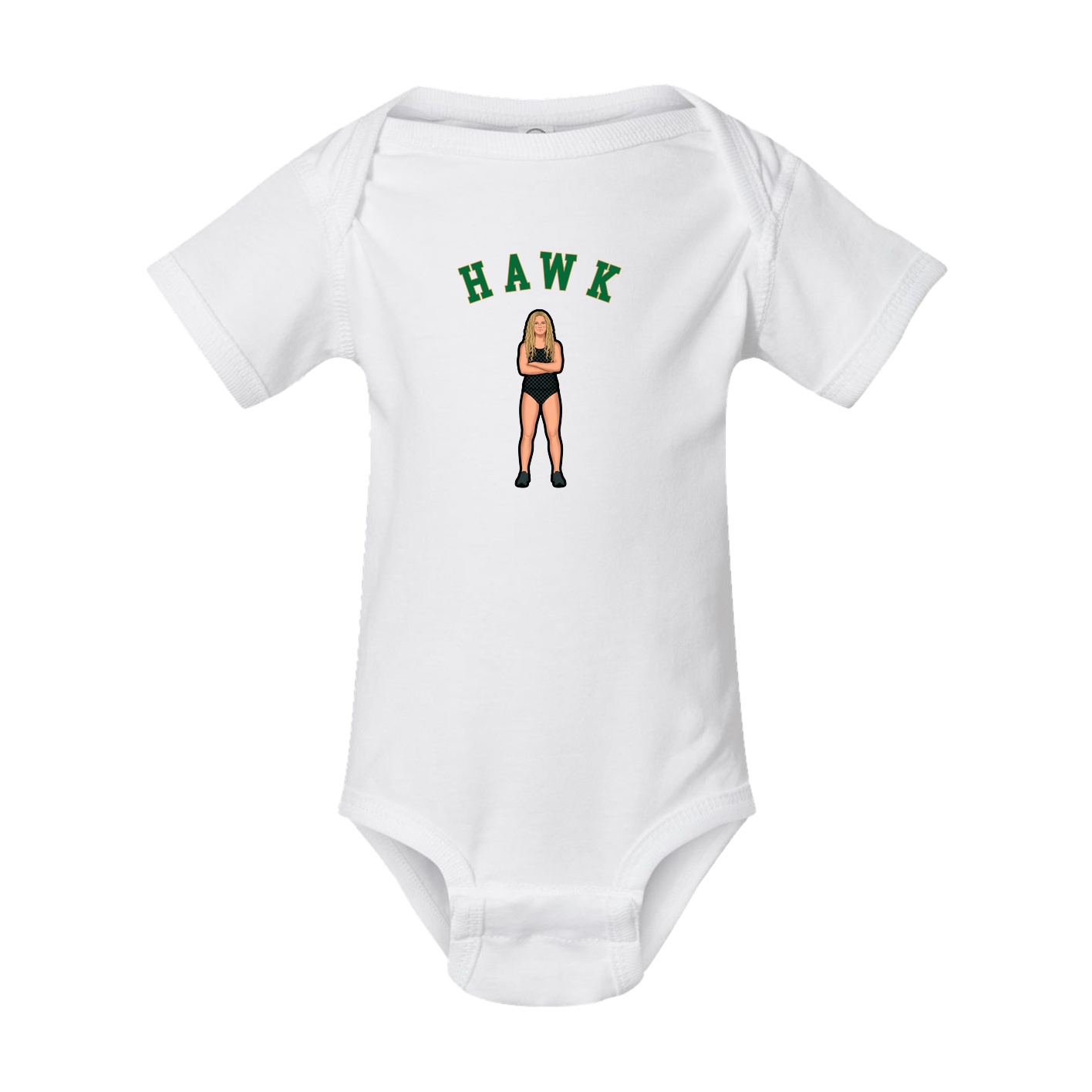 Baby Onesie — Shirsey Arch in White