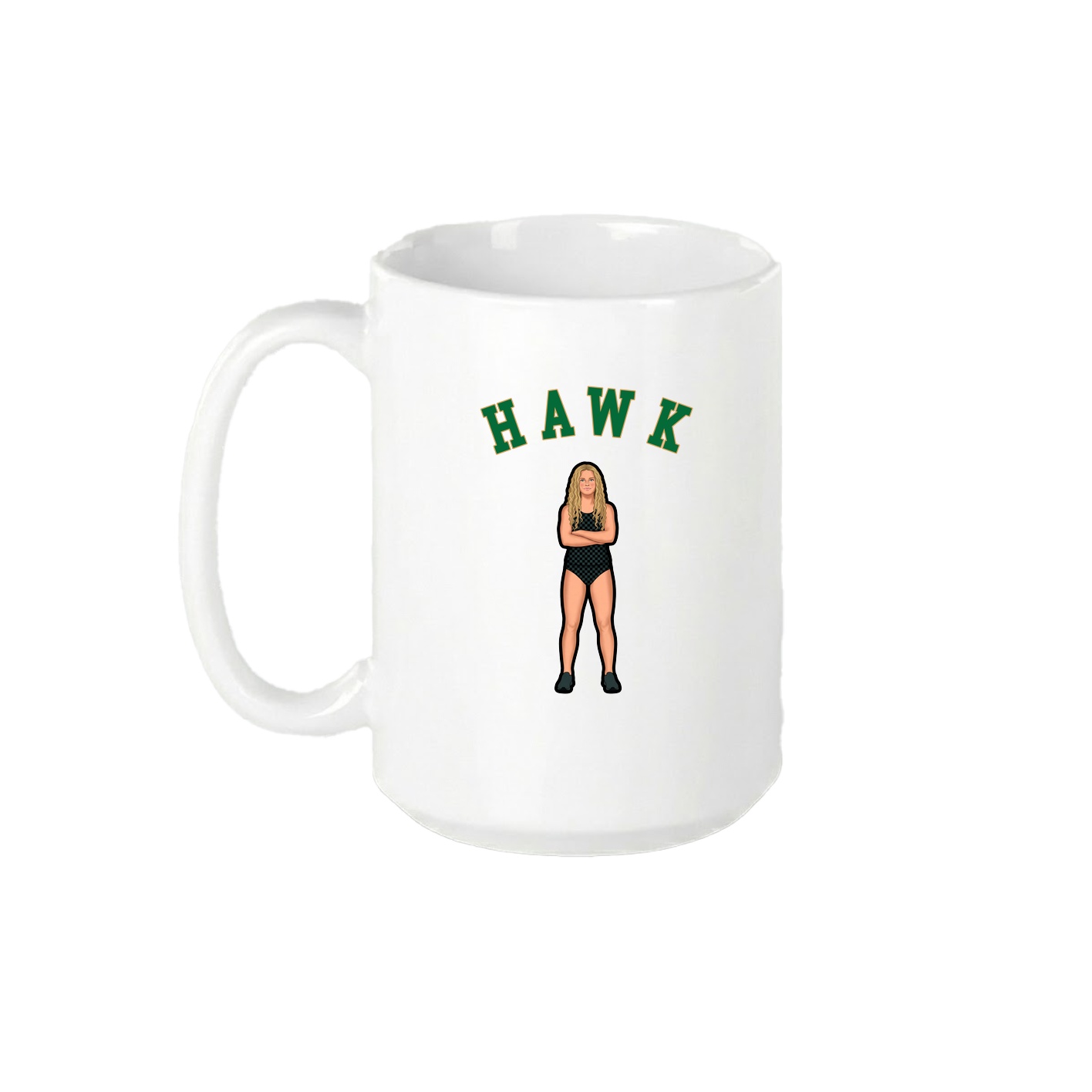 15oz Coffee Mug — Shirsey Arch in White