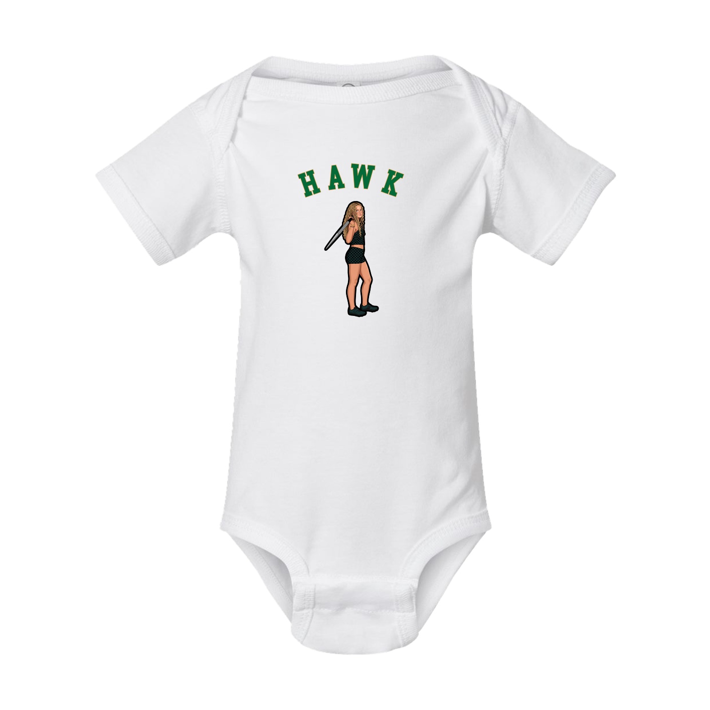 Baby Onesie — Shirsey Arch in White