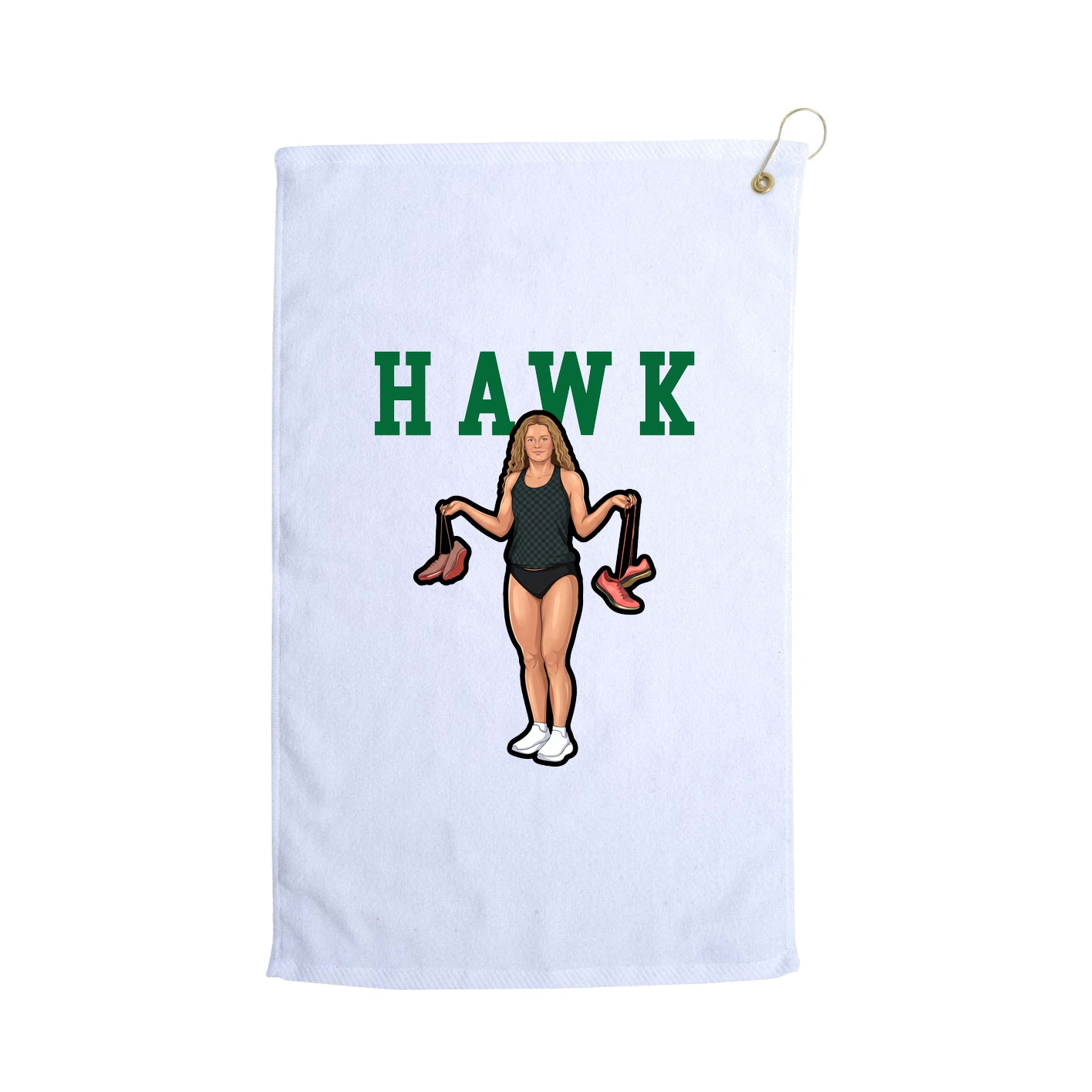 Golf Towel — Shirsey in White