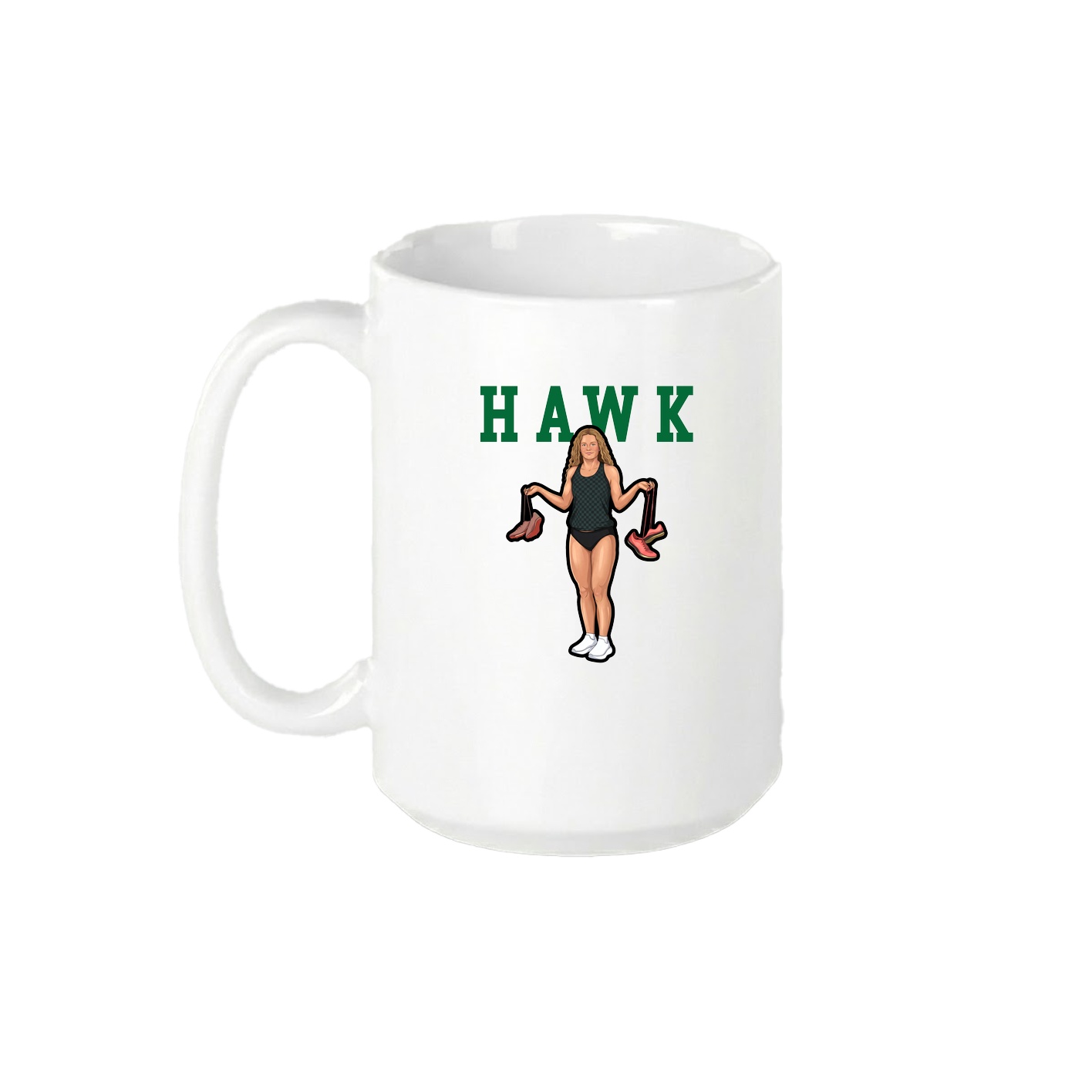 15oz Coffee Mug — Shirsey in White