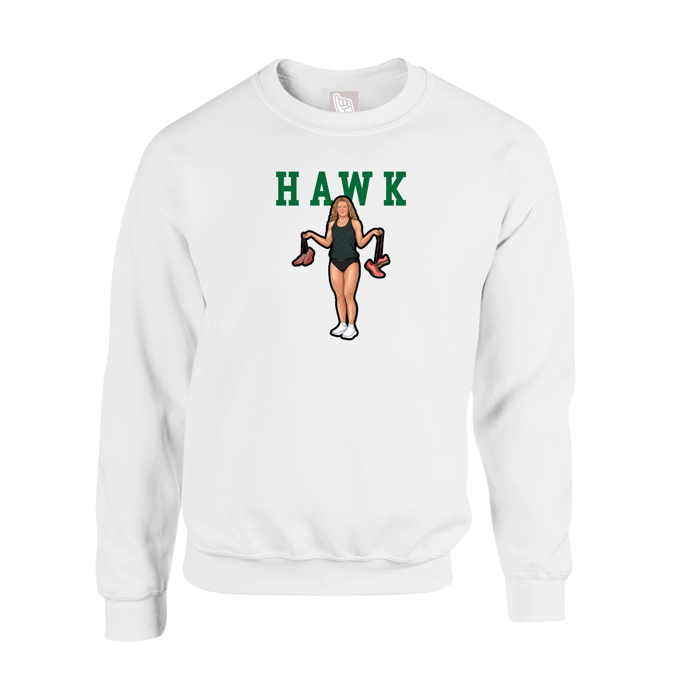 Fleece Crew — Shirsey in White
