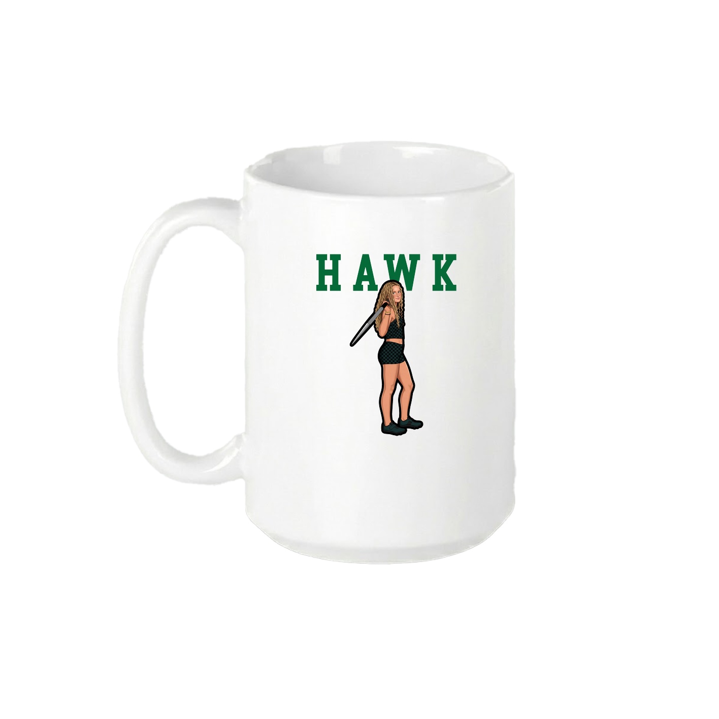 15oz Coffee Mug — Shirsey in White