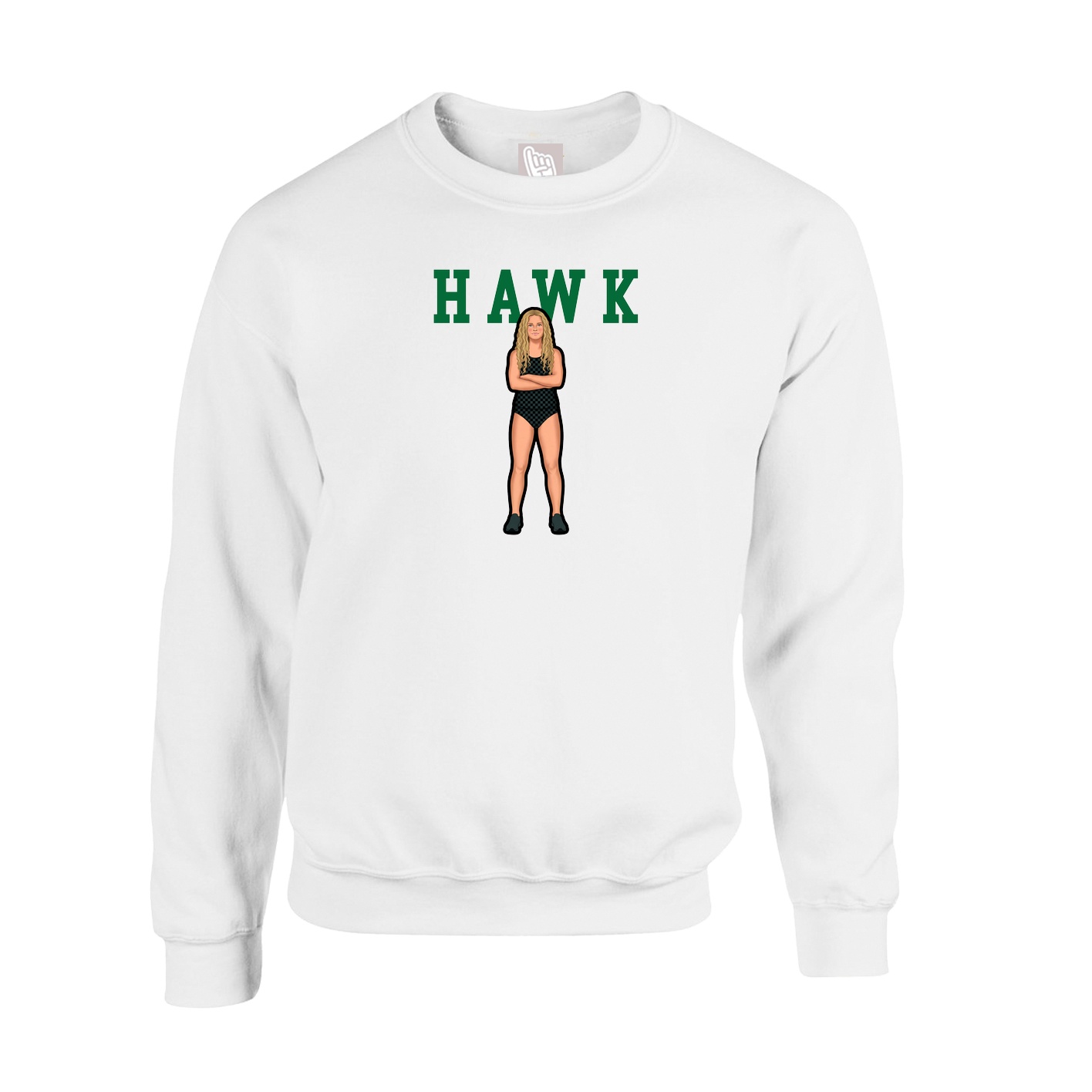Fleece Crew — Shirsey in White