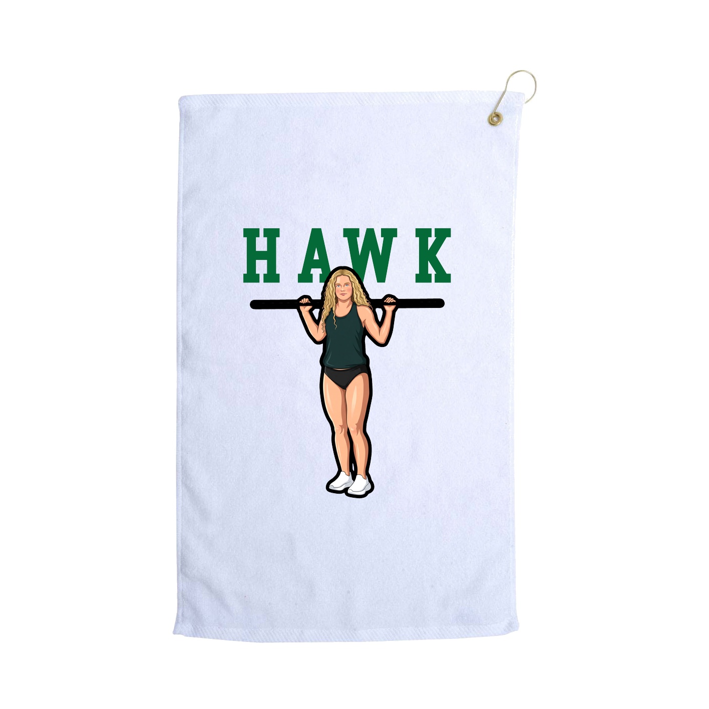 Golf Towel — Shirsey in White