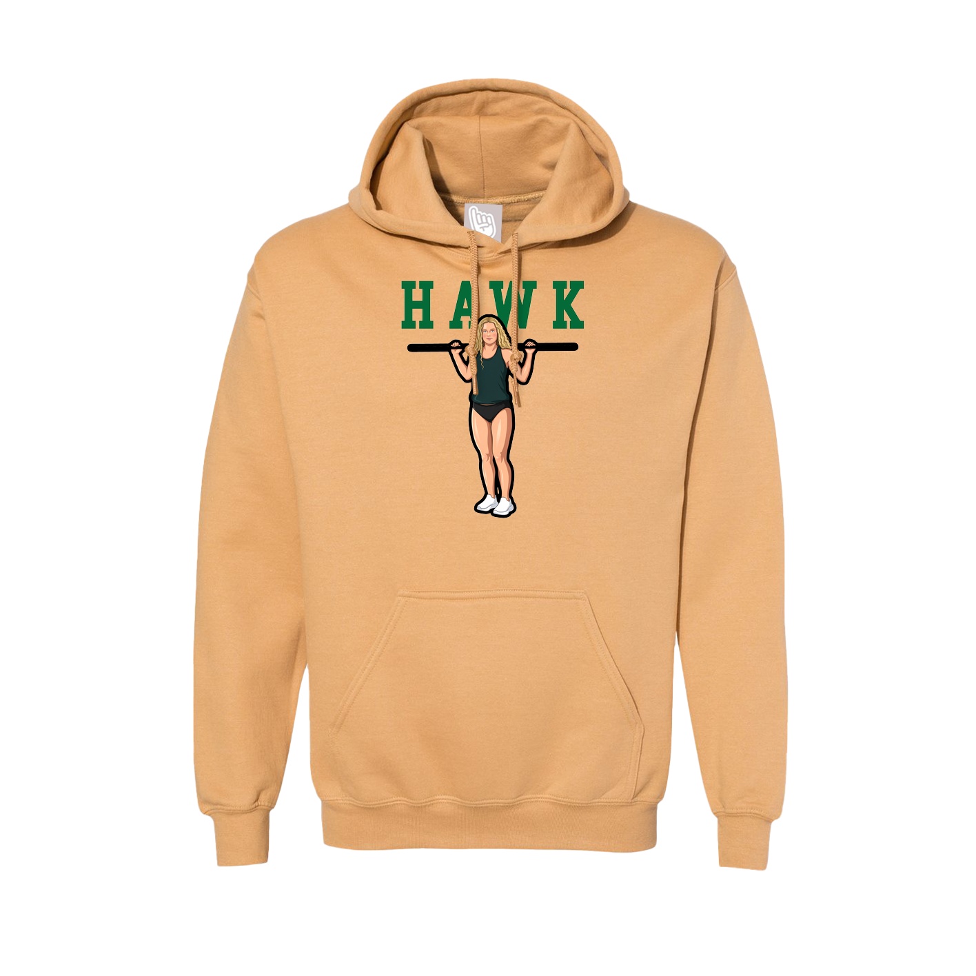 Hoodie — Shirsey in Vegas Gold