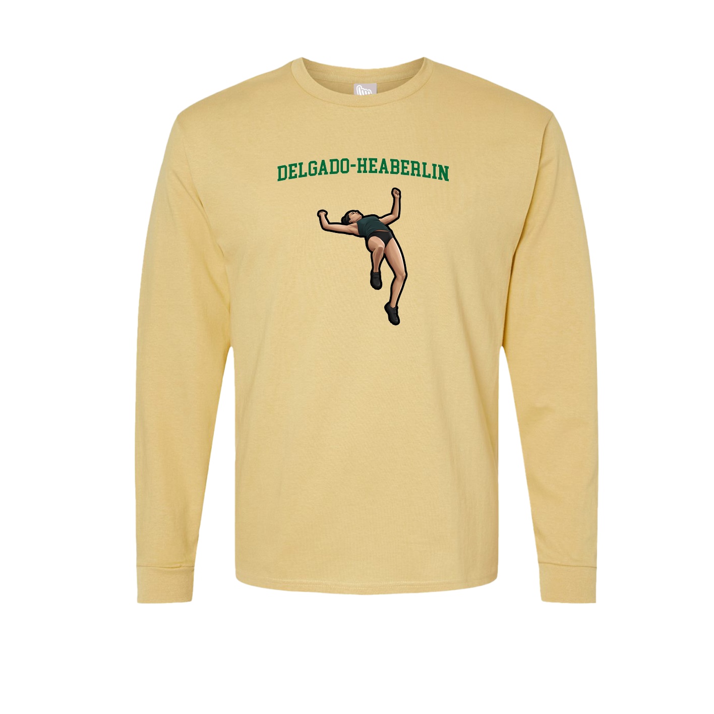 Long Sleeve Tee — Shirsey in Vegas Gold