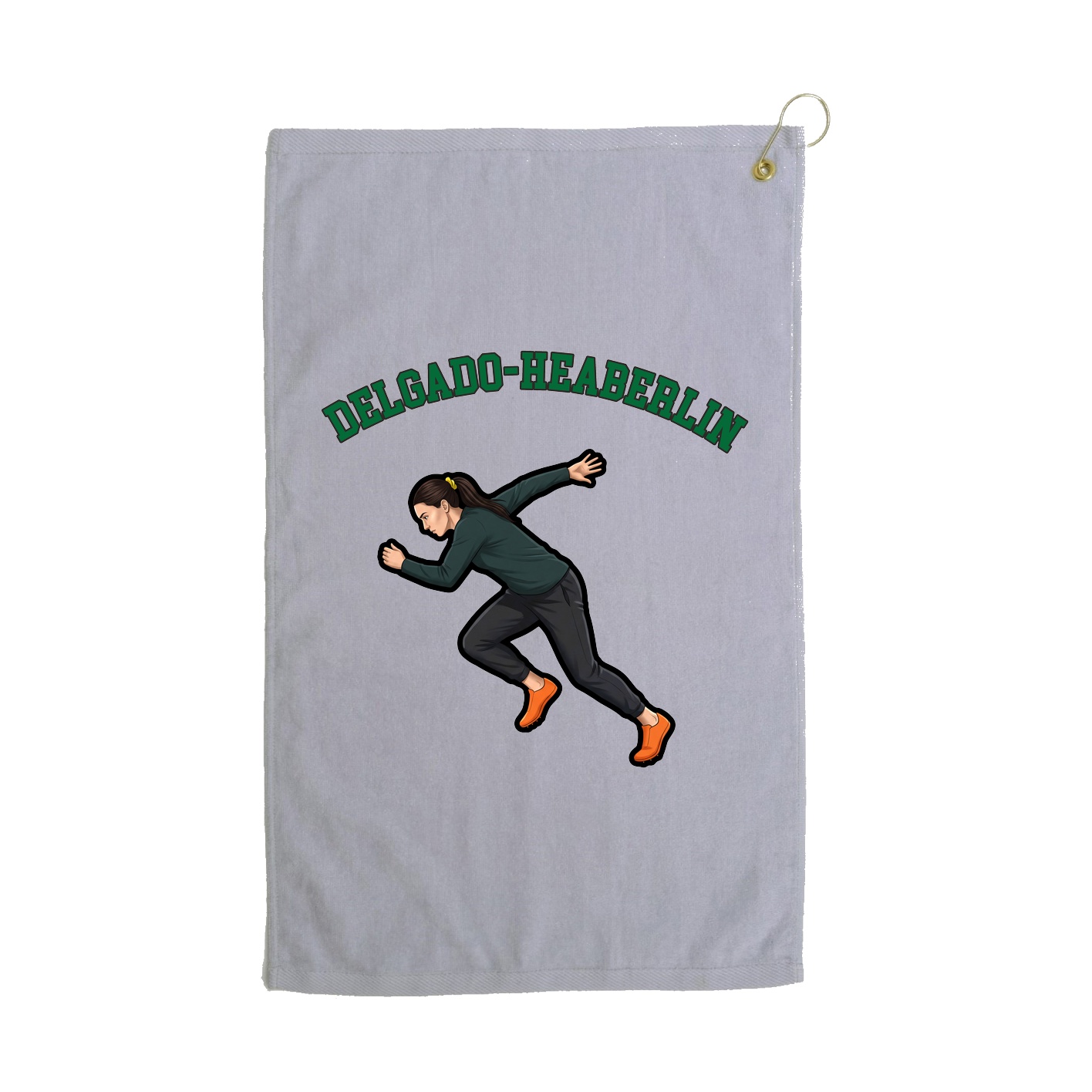 Golf Towel — Shirsey Arch in Grey