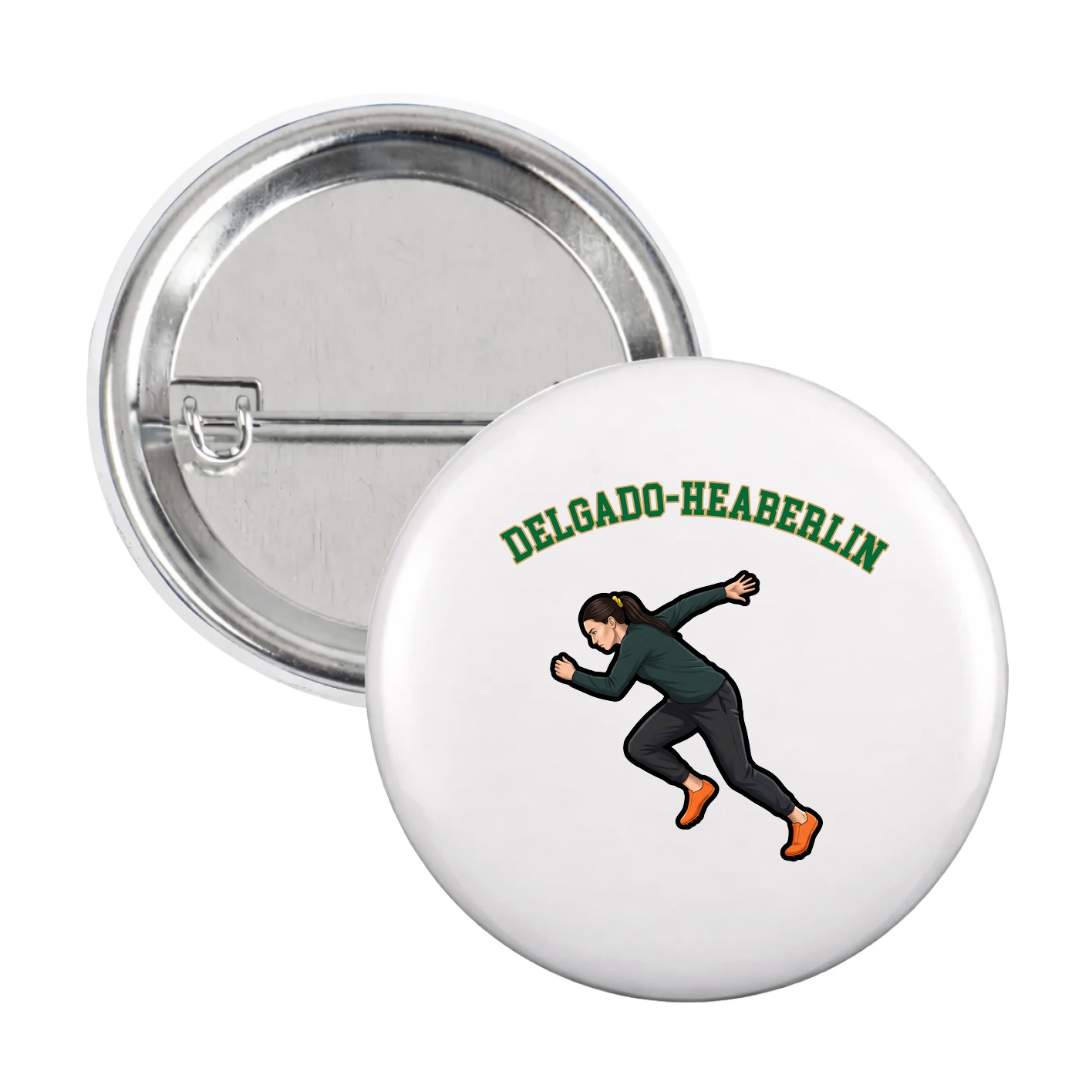 Game Day Button — Shirsey Arch in White
