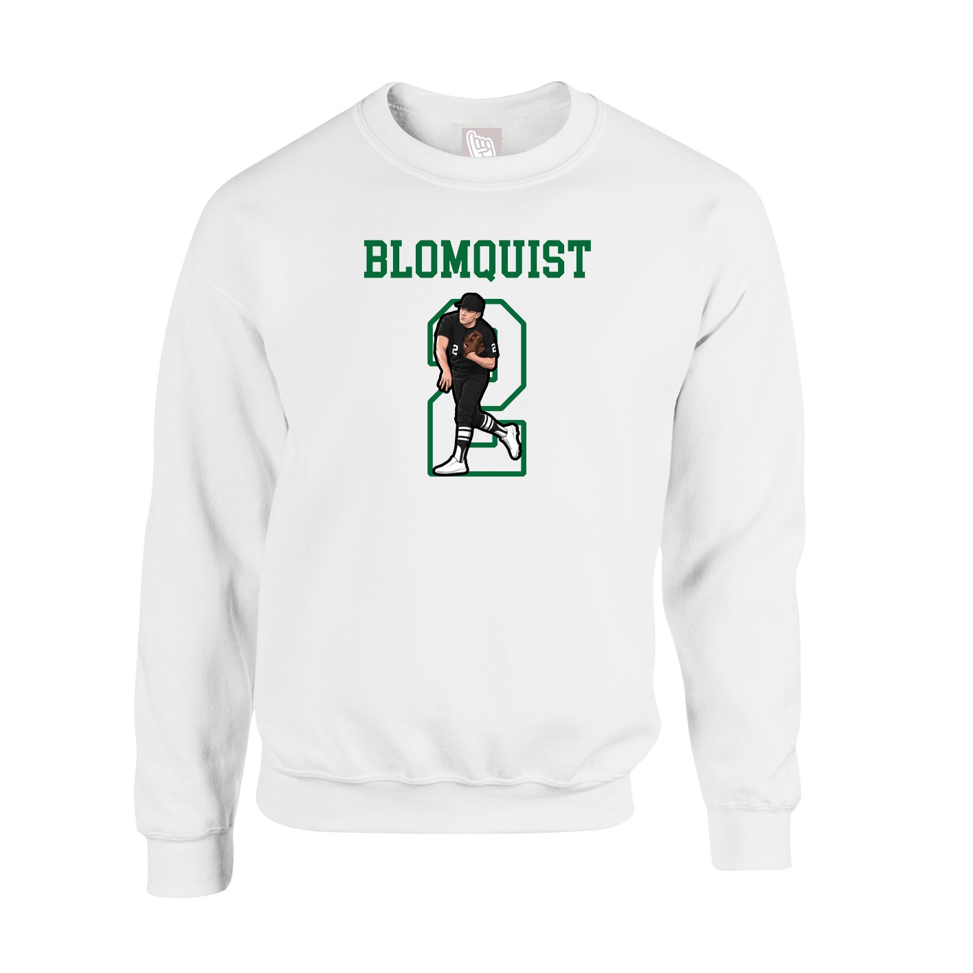 Fleece Crew — Shirsey in White