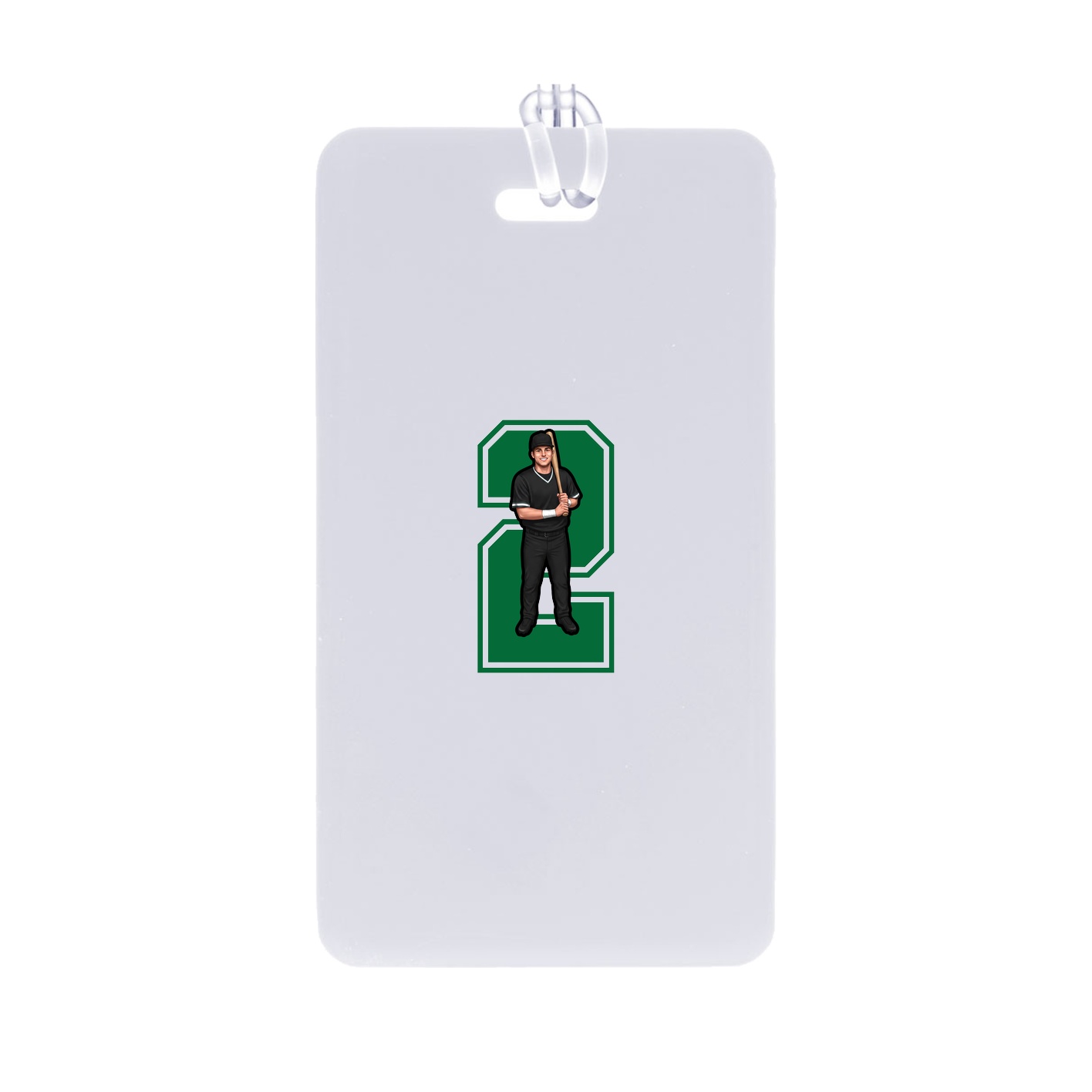 Bag Tag — Number in Classic